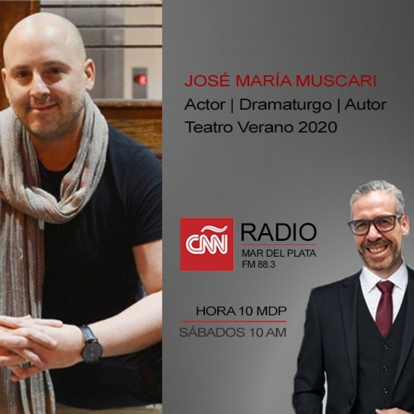 CHARLAS en La 100 y CNN Radio Argentina