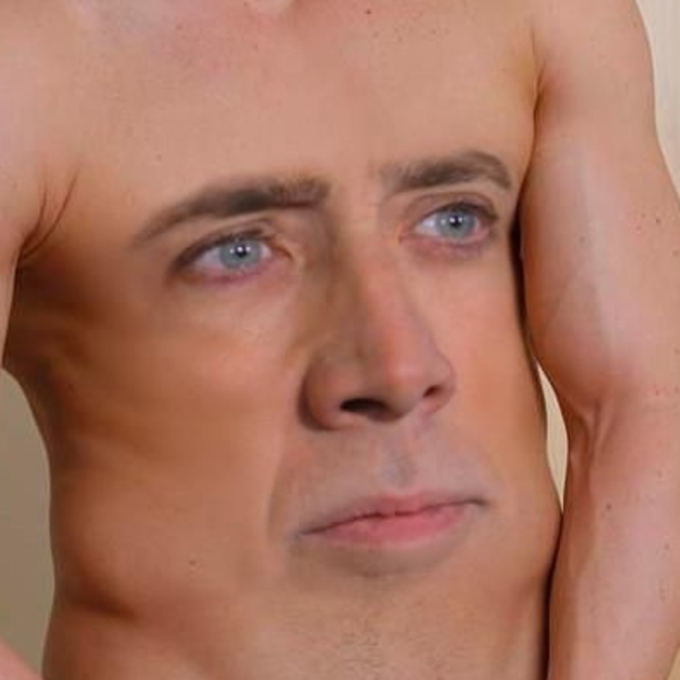 El flequillo de Nicolas Cage