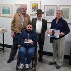 Entrevista a Ramón Moya, Emilio Freire y Francisco Domínguez, con motivo de la exposición 4 miradas en La Granja