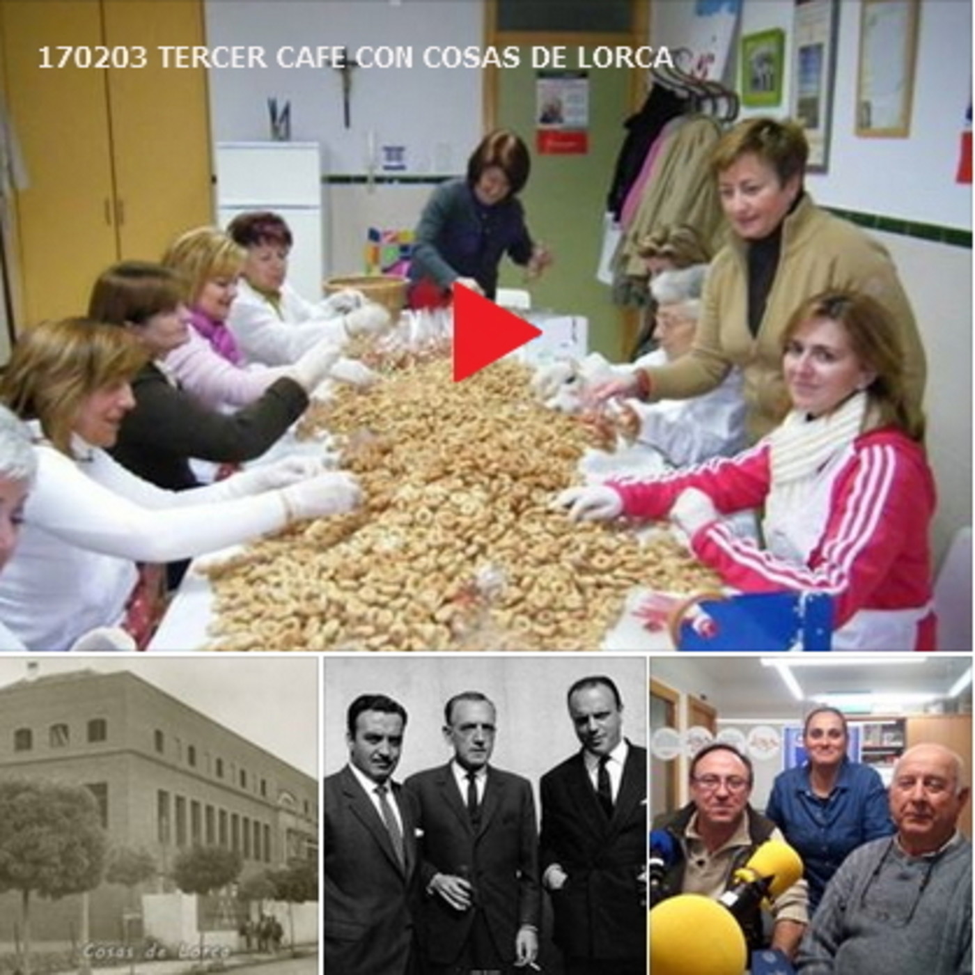 UN CAFÉ CON COSAS DE LORCA