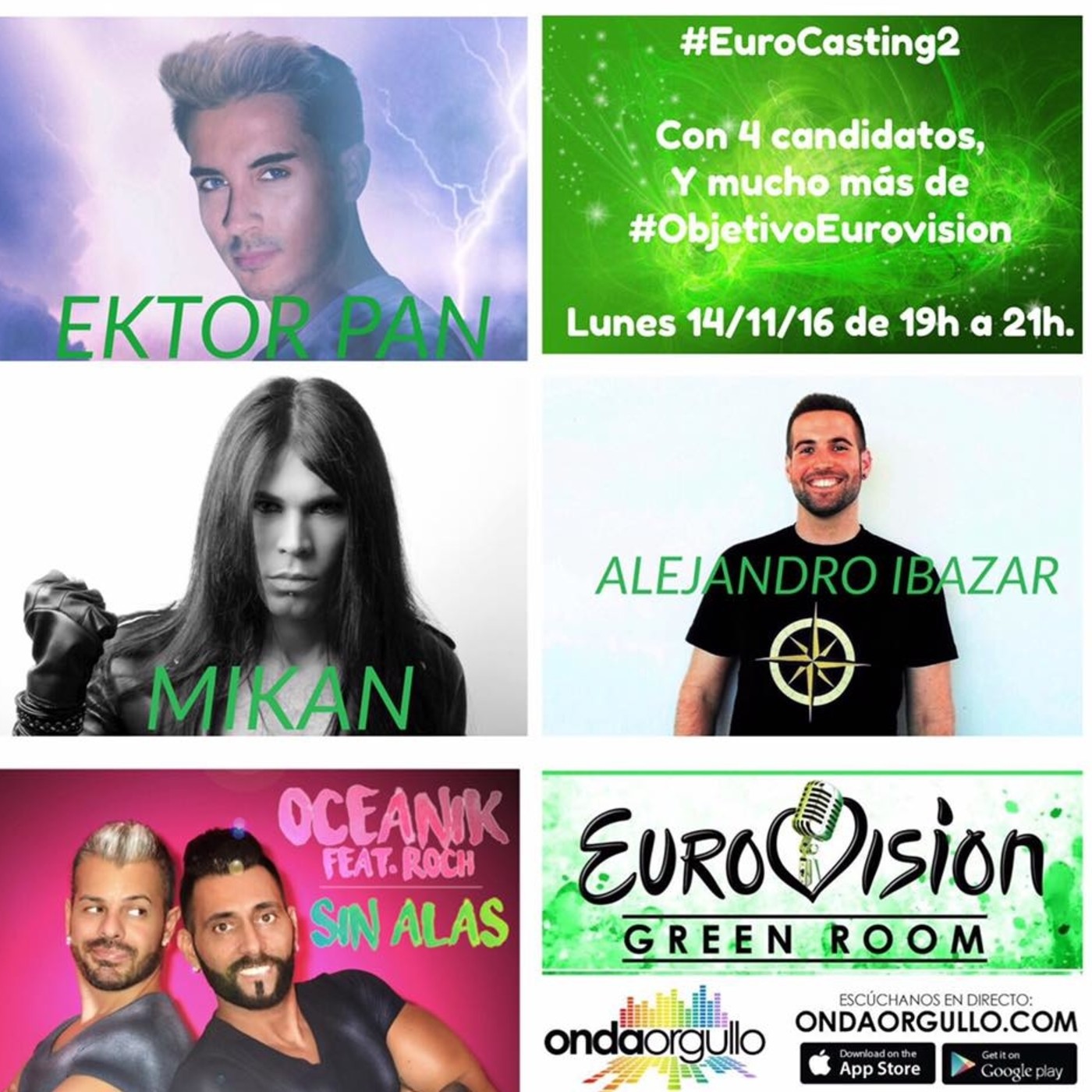 EUROVISION GREEN ROOM