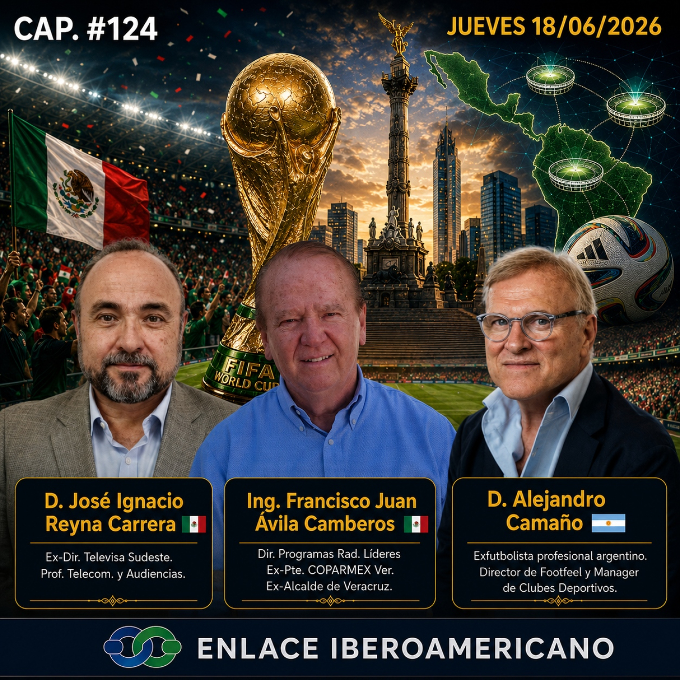 ##124 «México y el Mundial de Balompié: cuando volvemos a jugar en nuestra «Casa Hispana «»