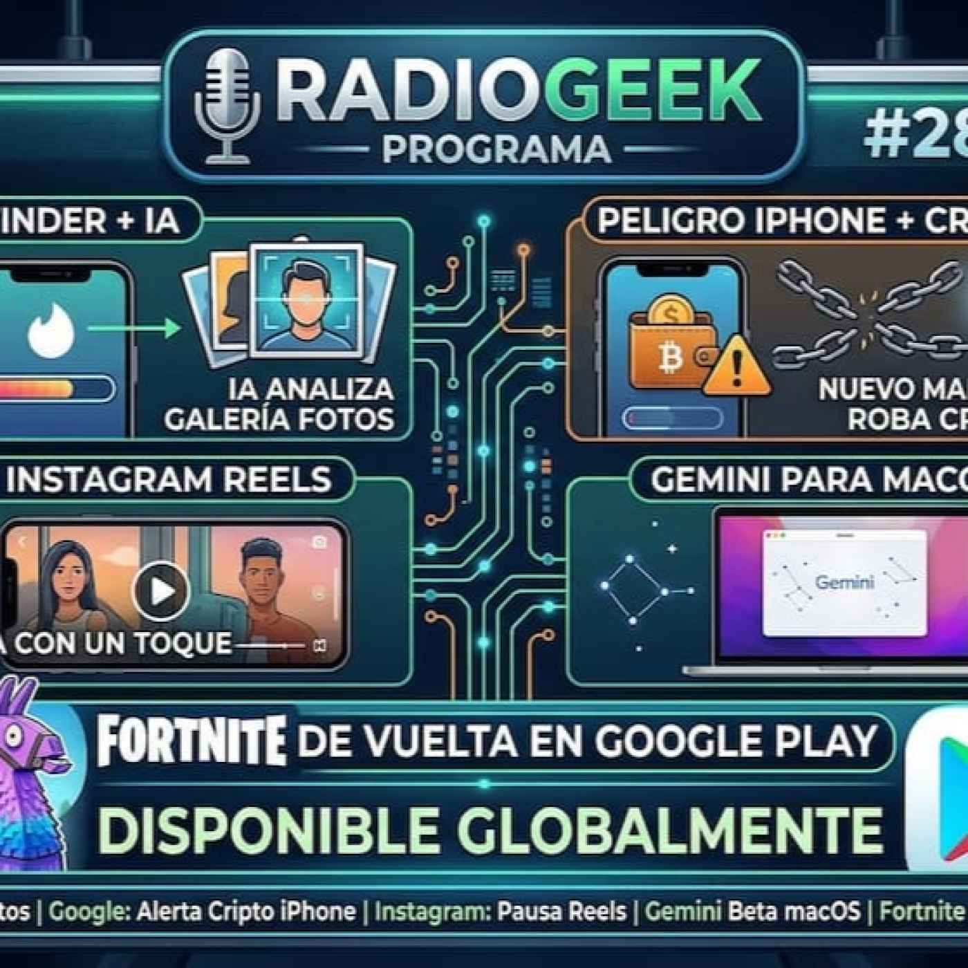 Radiogeek 2843 - Tinder podría acceder a nuestras fotos