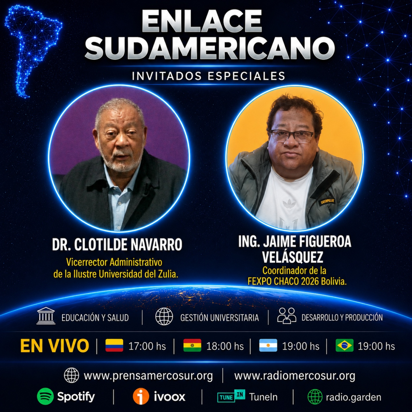 Jaime Figueroa Velásquez, Pedro Manzano Santos y Clotilde Navarro — producción, salud infantil y educación