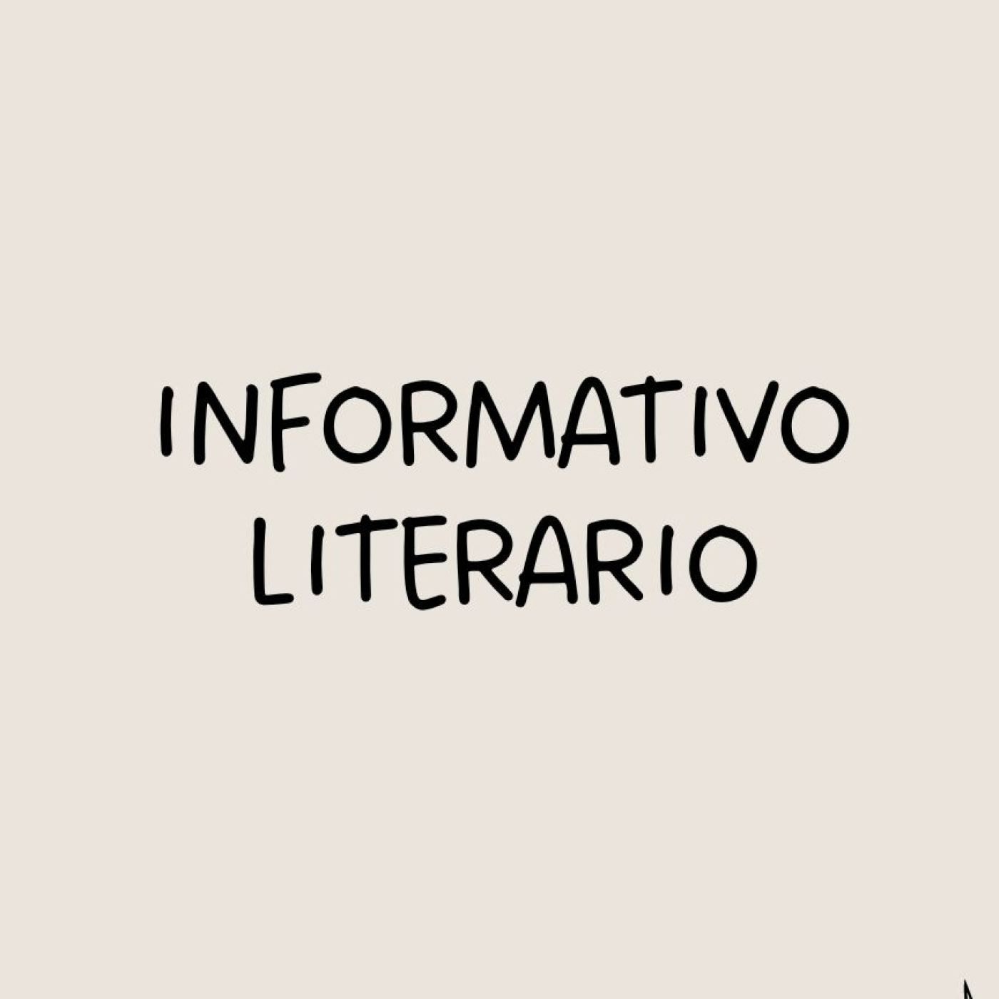 Informativo Literario Semanal. ¿Es necesario un Ministerio de Cultura?