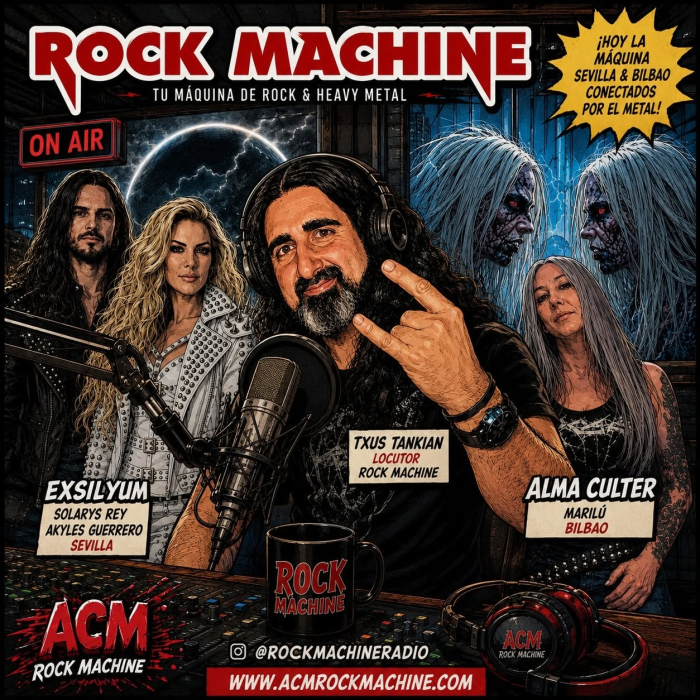 Rock Machine 10x43 | Exsilyum & Alma Culter (Marilú) (Entrevistas) episode artwork