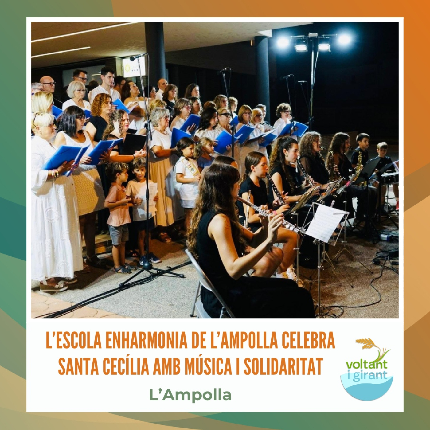 L’Escola Enharmonia de l’Ampolla celebra Santa Cecília amb música i solidaritat episode artwork