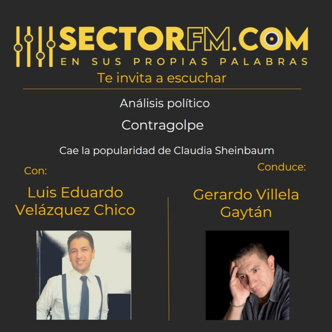 Cae la popularidad de Claudia Sheinbaum análisis de Luis Eduardo Velázquez 08-02-23 episode artwork