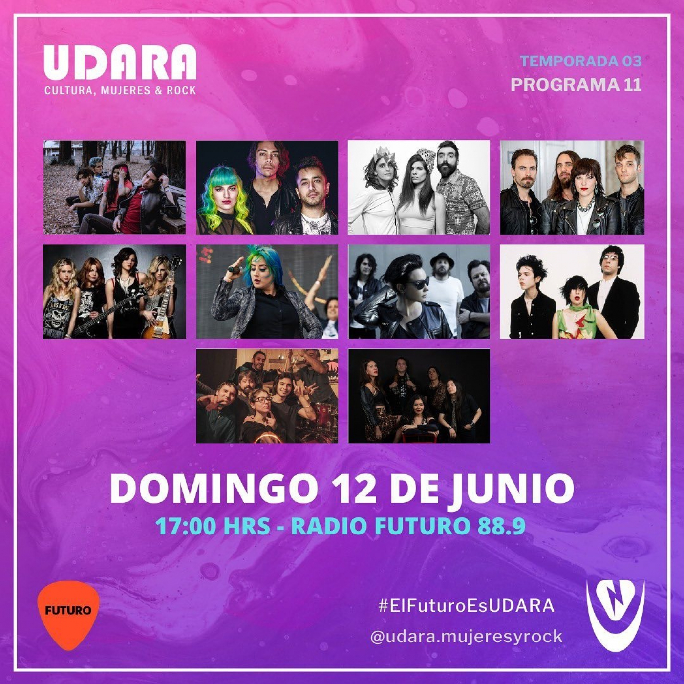 Udara Mujeres y Rock