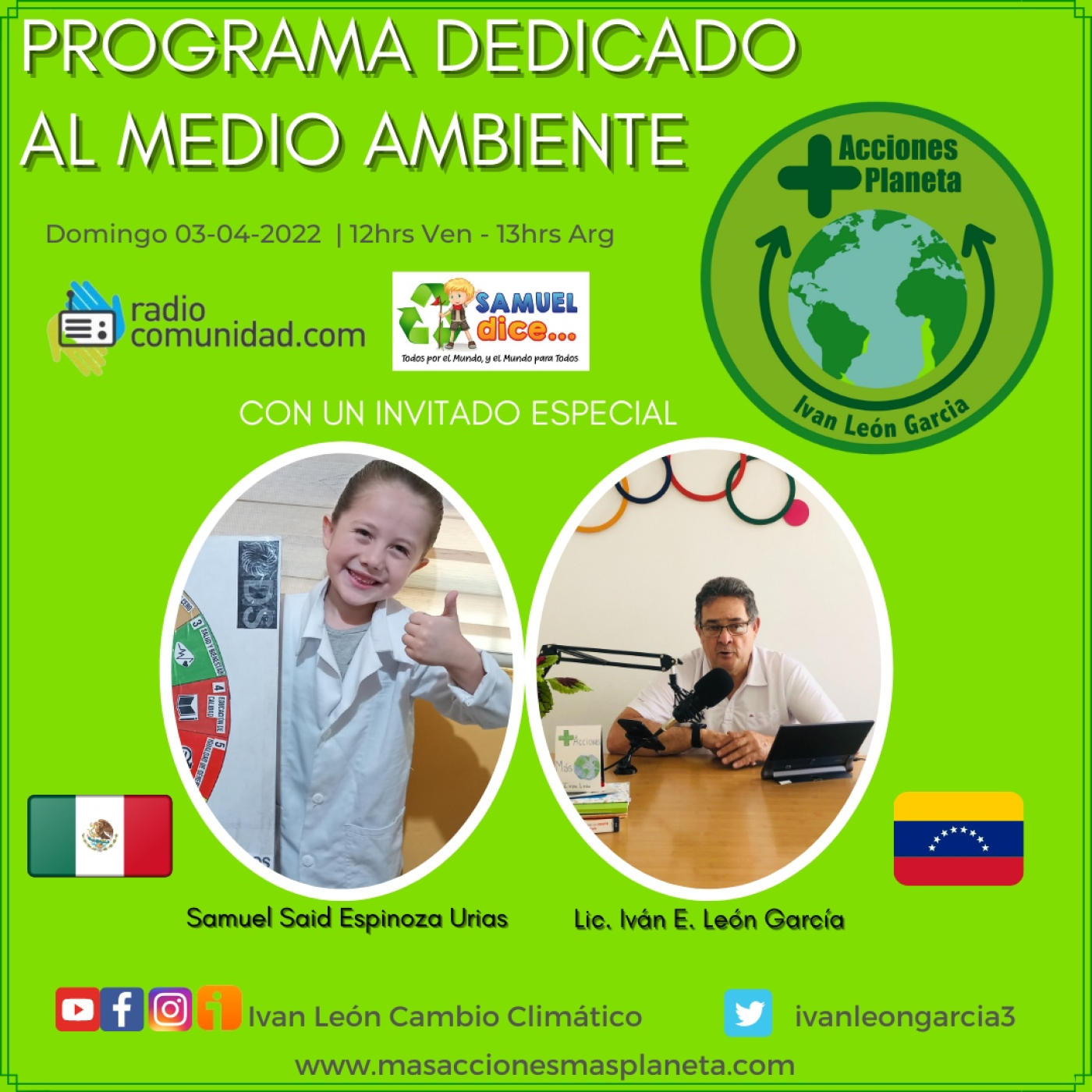 Mas Acciones Mas Planeta por Ivan Leon Garcia