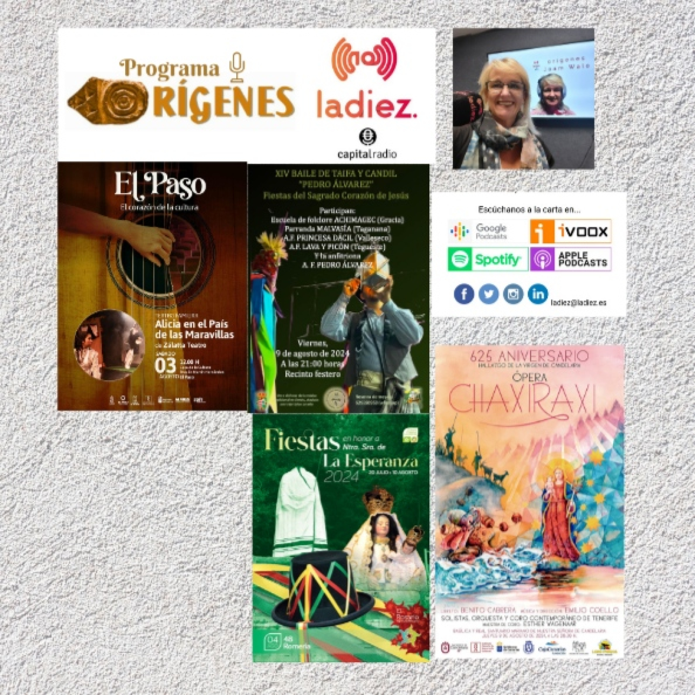 Podcast Orígenes con Joam Walo