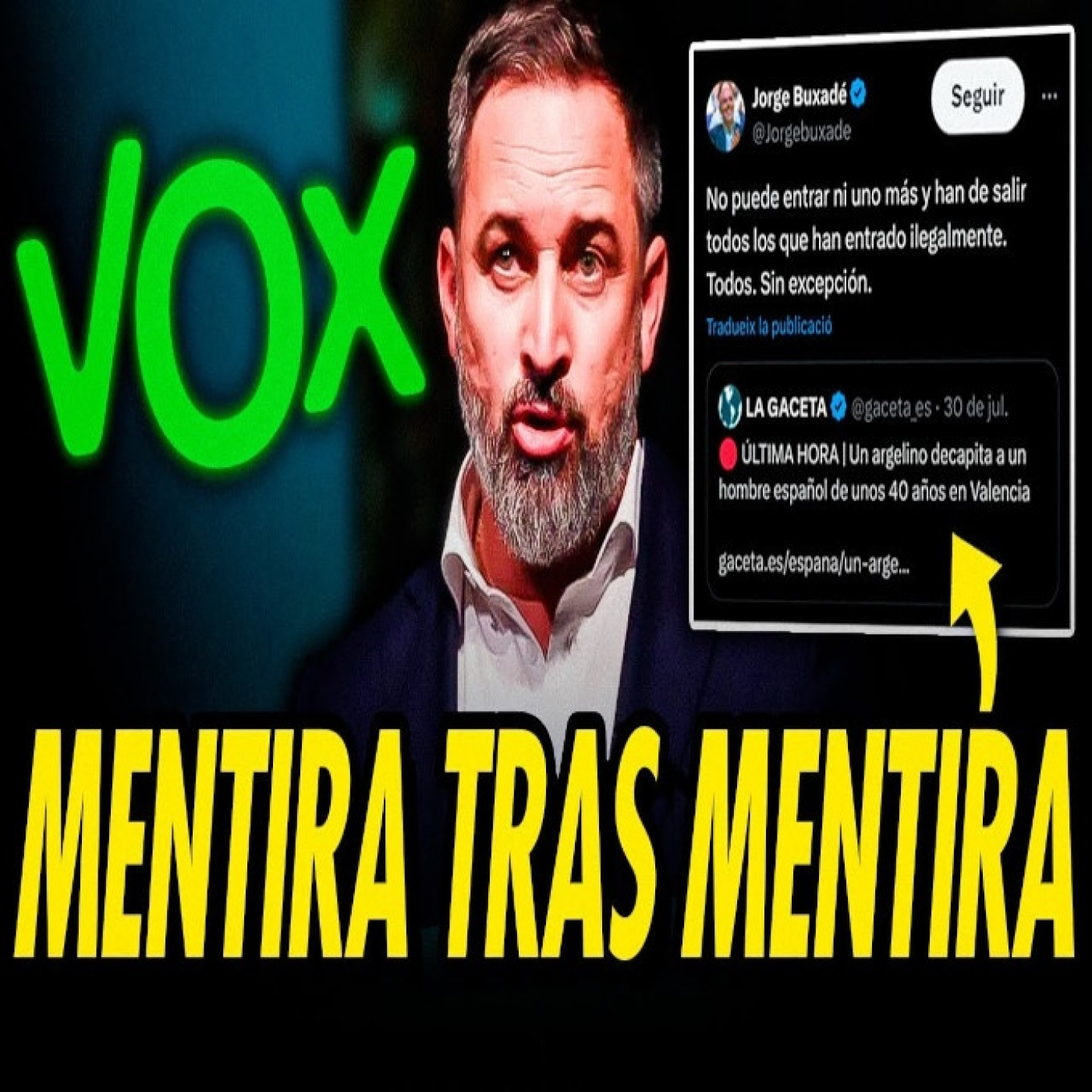 Vox en ridículo cuando se descubren sus bulos racistas