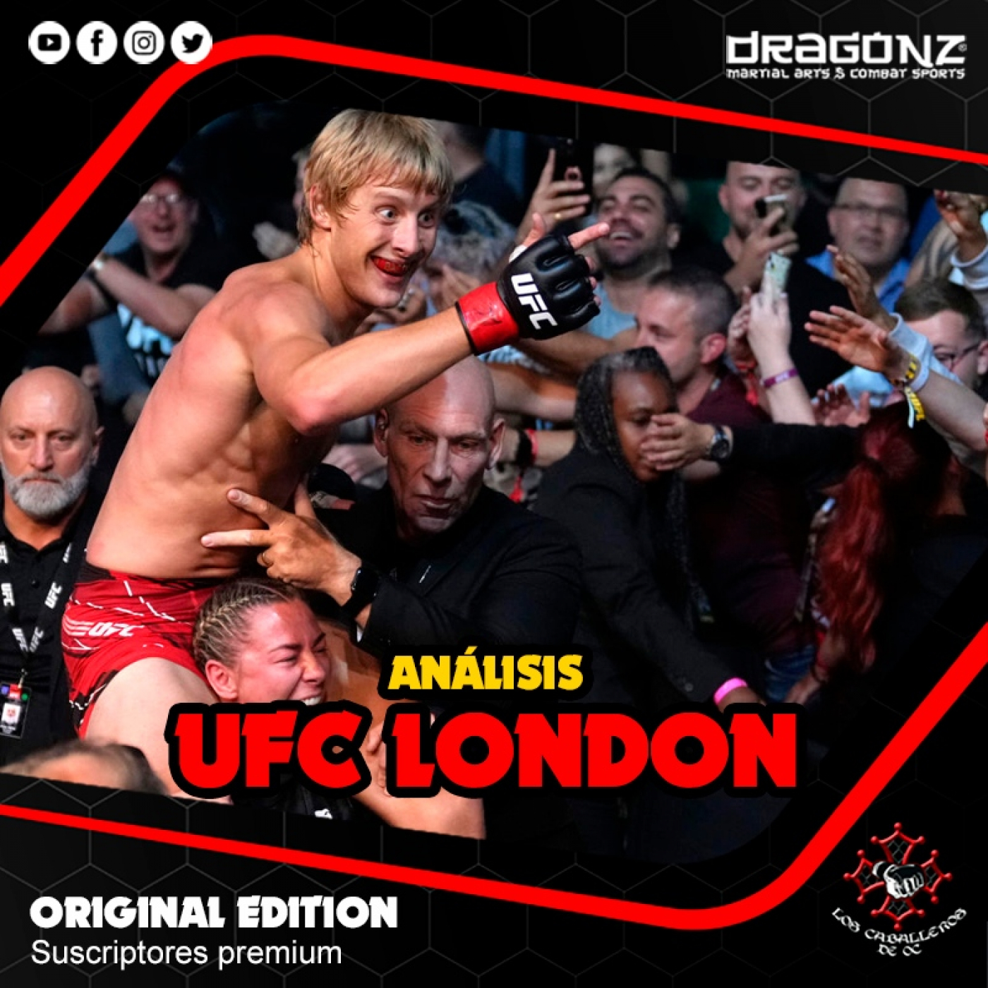 MMAdictos Original 526 - Análisis de UFC London: Blaydes vs Aspinall