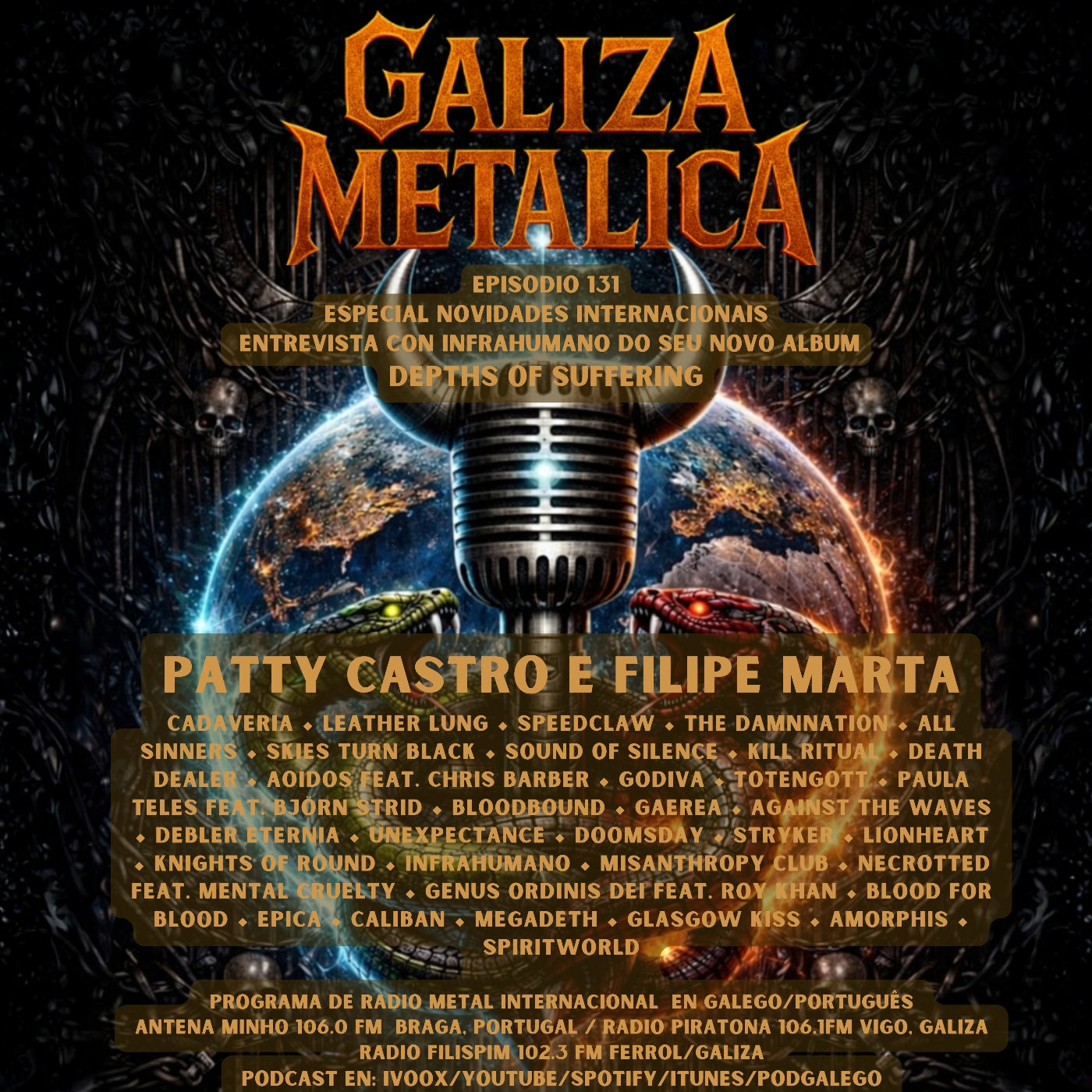 Galiza Metálica 131 Novidades Internacionais