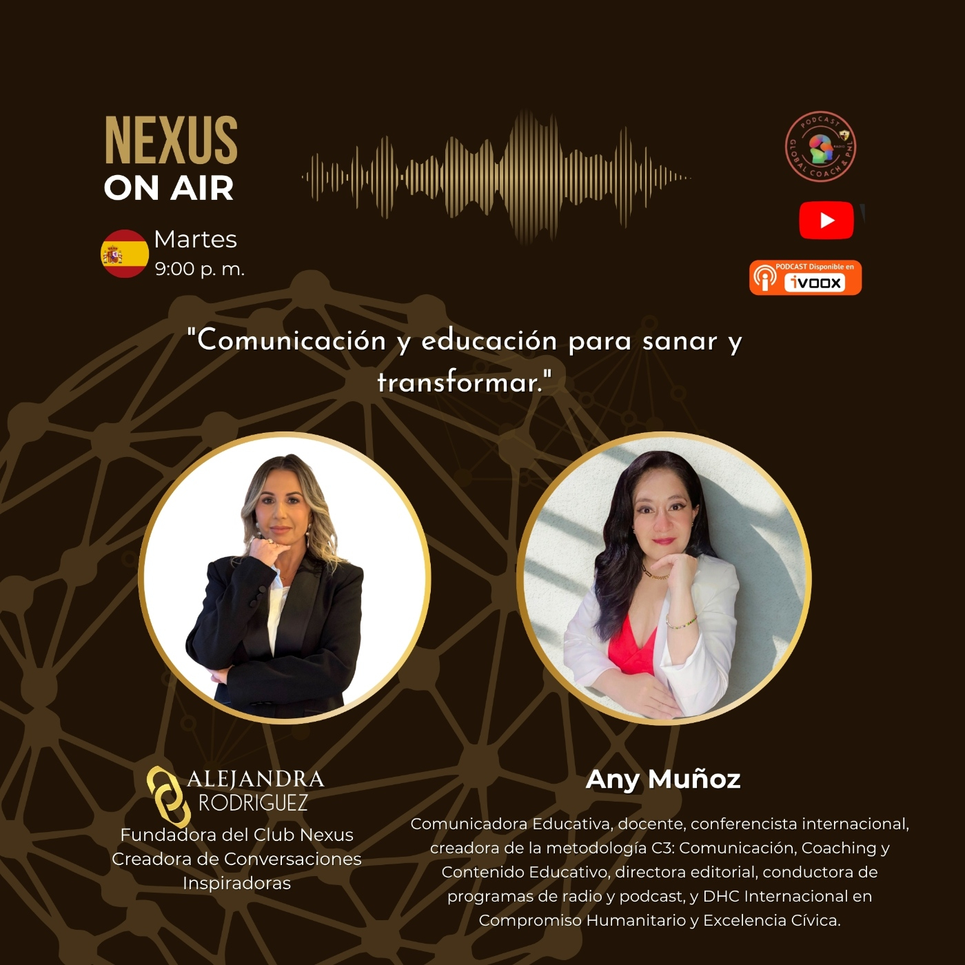 "Comunicación y educación para sanar y transformar" episode artwork