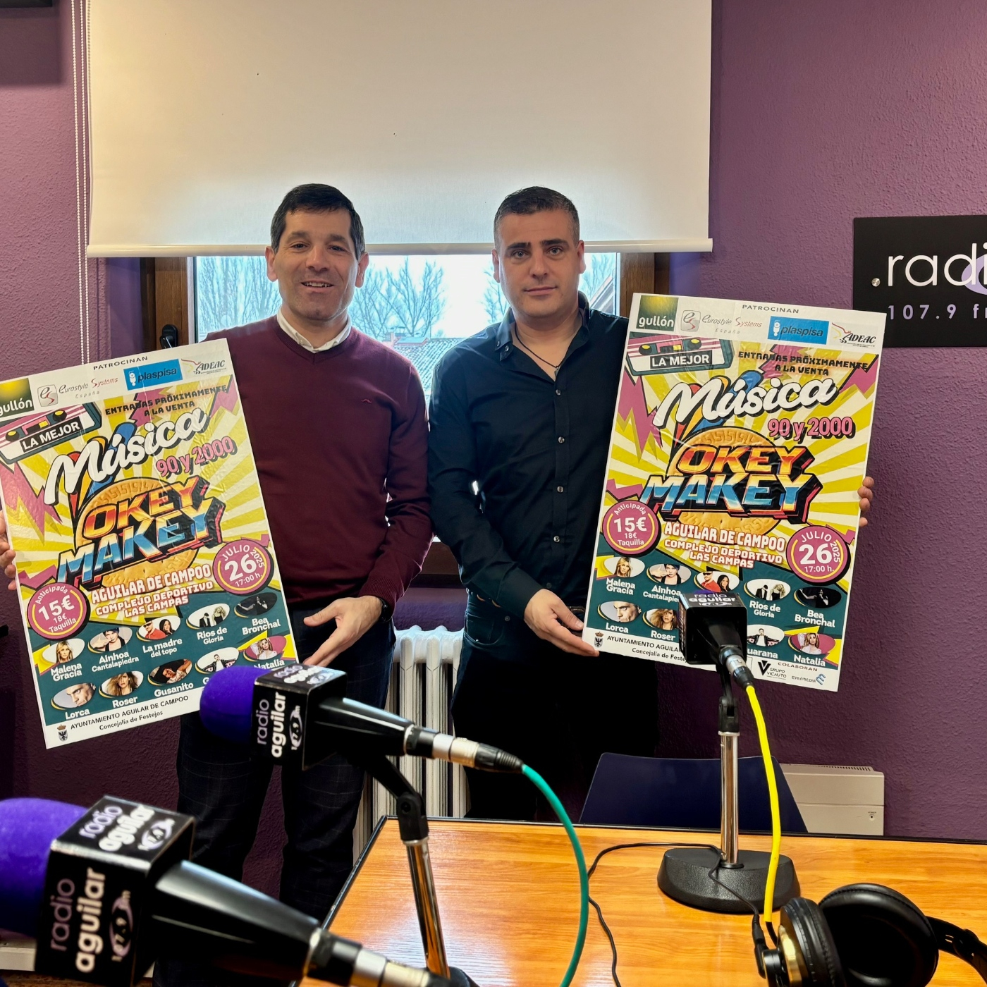 Entrevistas en Radio Aguilar FM