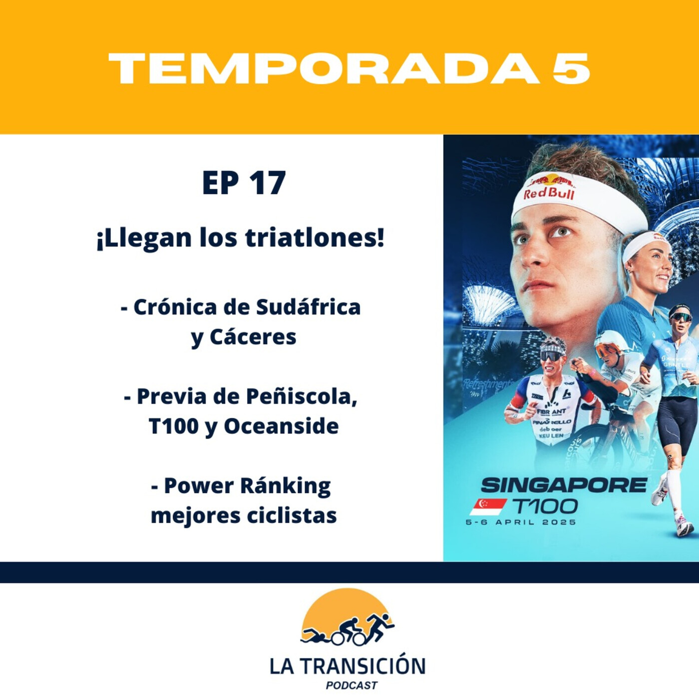 5x17. ¡Empieza el show! Crónicas, previas y ránking mejores ciclistas. episode artwork