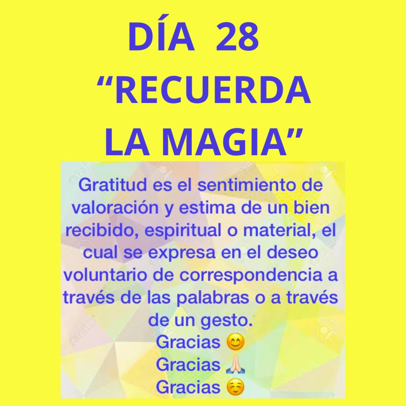 La gratitud atrae felicidad