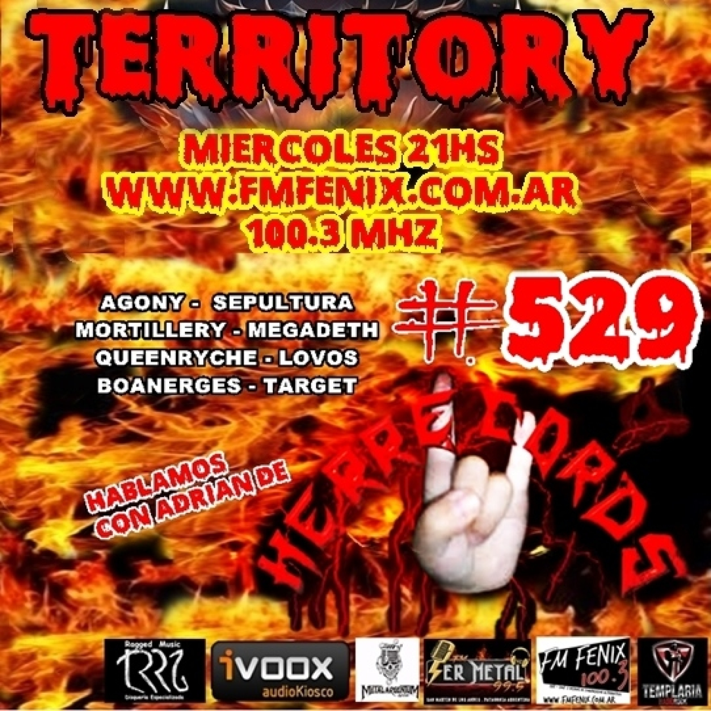TERRYTORY RADIO #529 (02-04-2025) HERRECORDS episode artwork