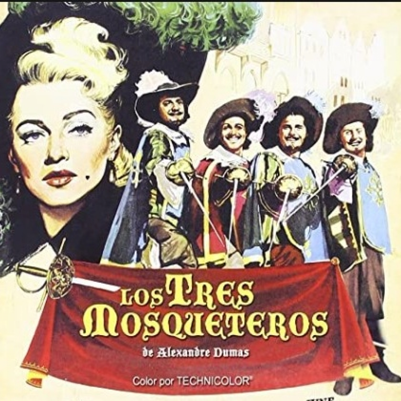 2x75,-Los Tres Mosqueteros - 1948