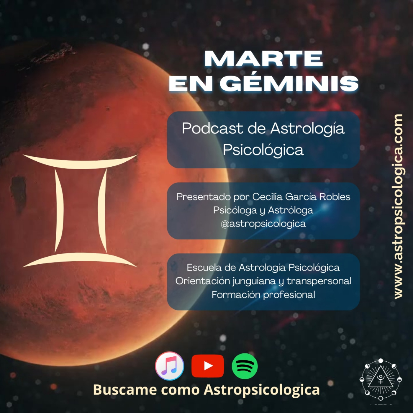 Podcast: Marte en Géminis