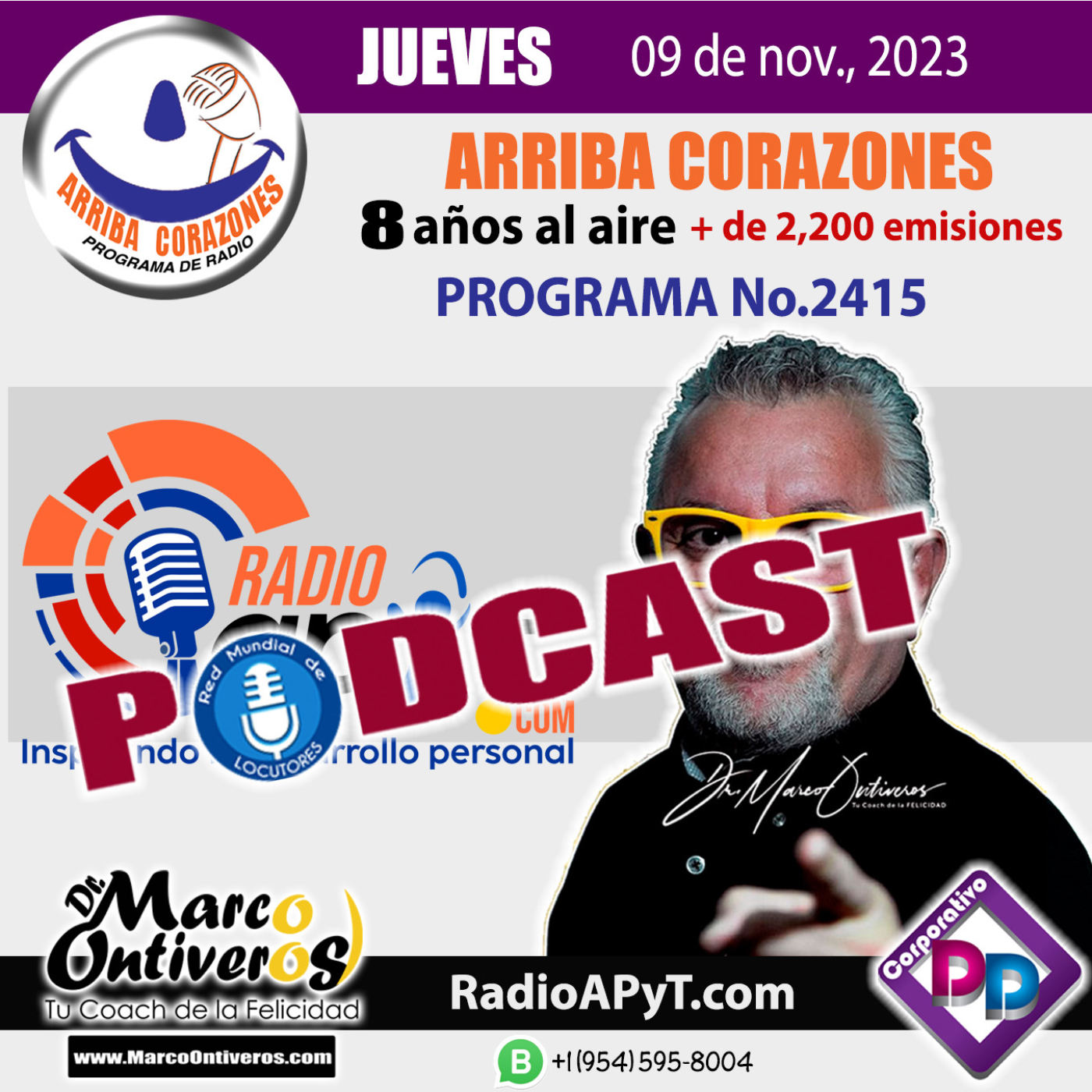 2415-arriba-corazones-2023-11-09-JUEVES-ArtistasIndependientes-DuetoFM episode artwork
