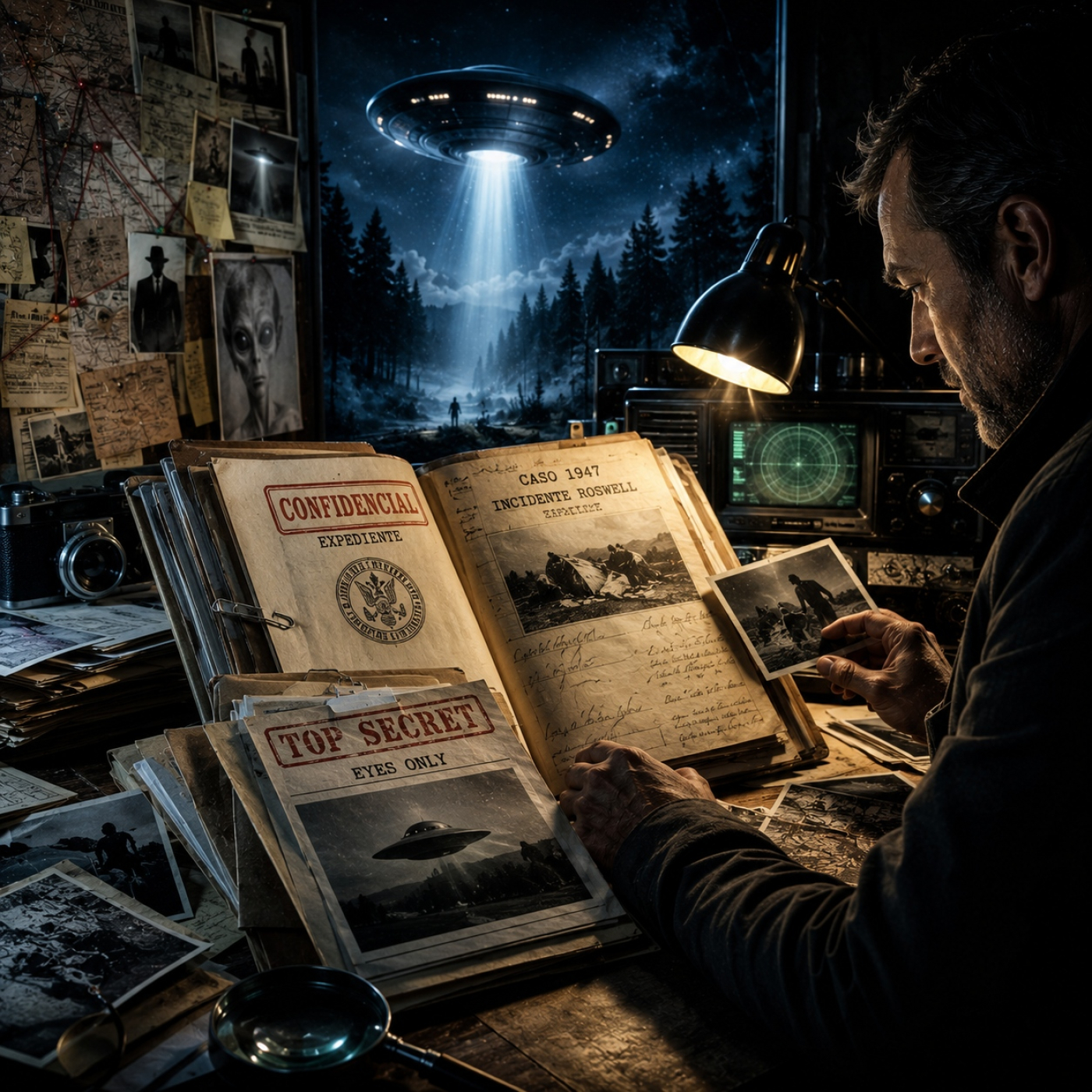 Voces del Misterio EXPRESS: Los Expedientes Secretos de Javier Sierra, OVNIs, enigmas y casos ocultos episode artwork