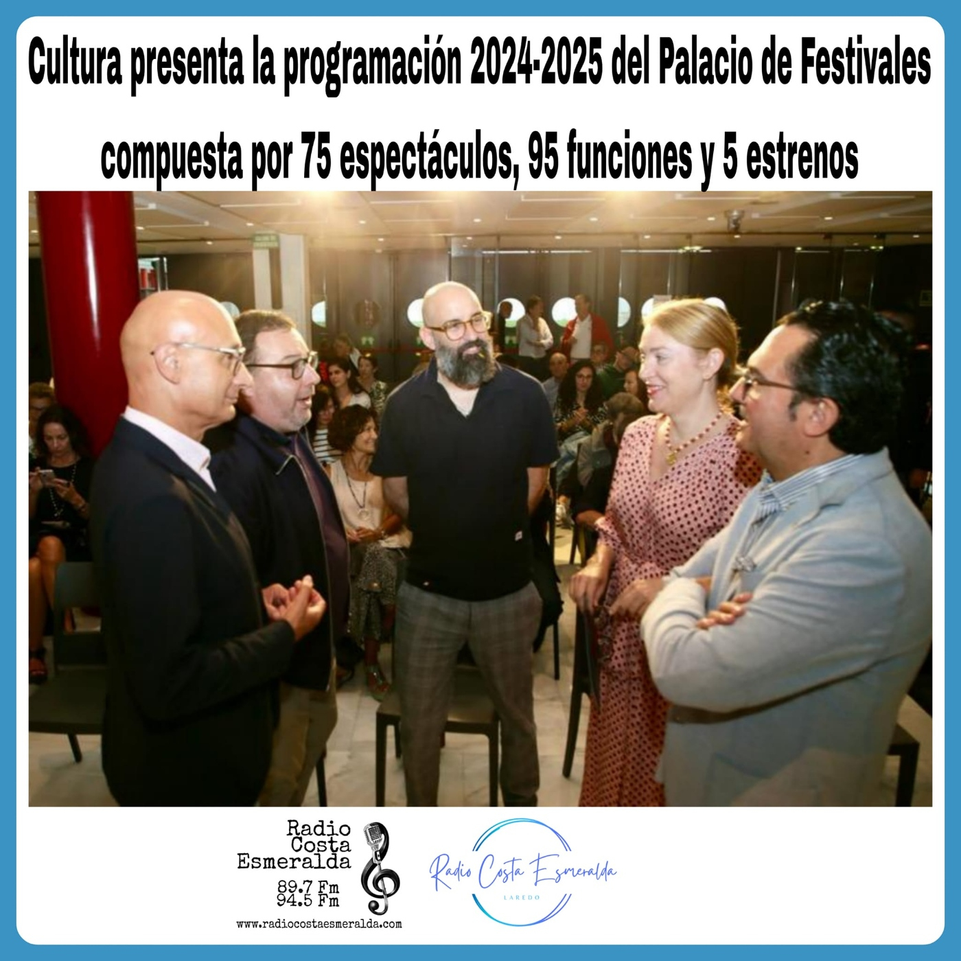 Presentada la nueva programación del Palacio de Festivales de Cantabria para la temporada 2024-25 y concurso guionízate episode artwork