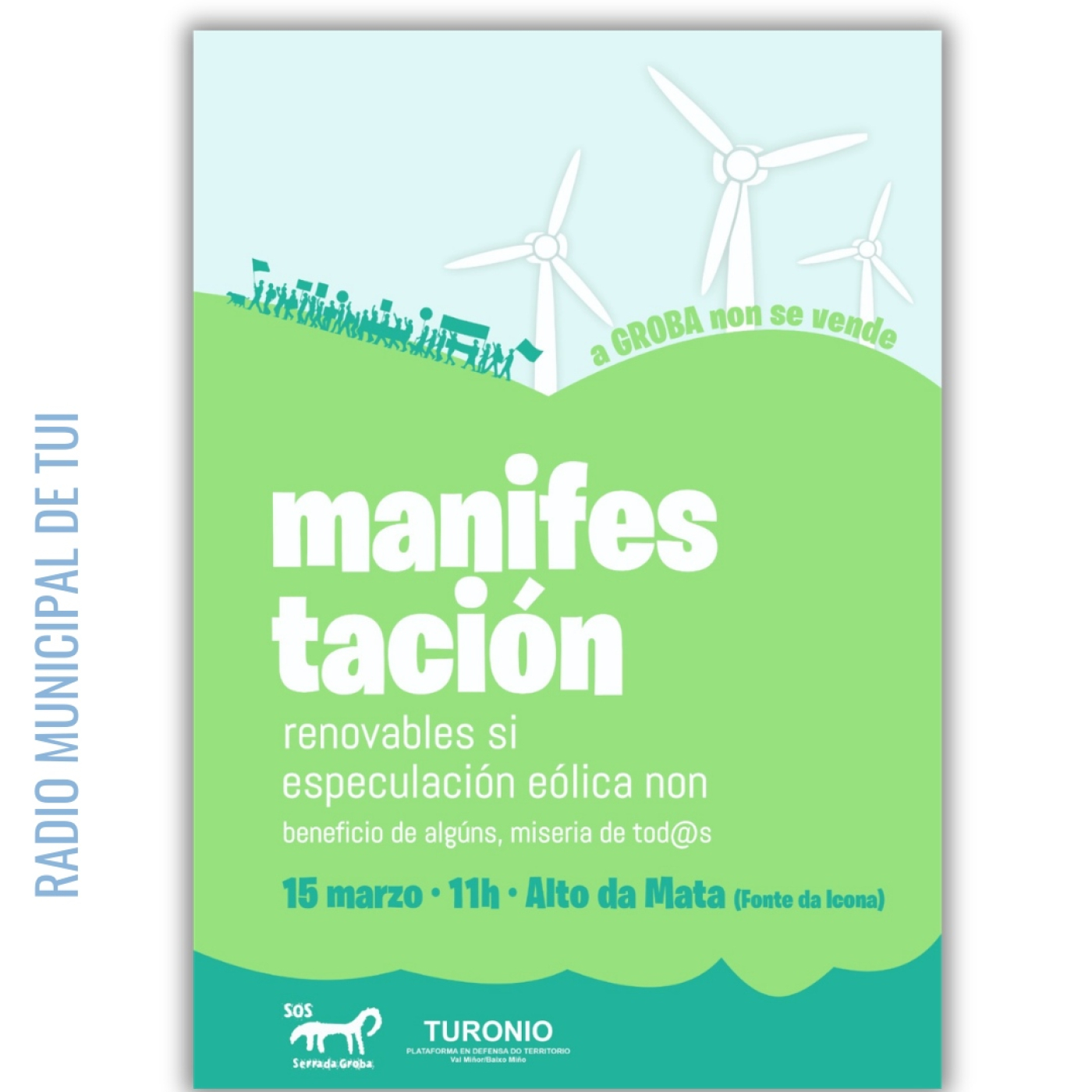 Ent. Arsenio Pérez, secretario da comunidade de montes de Vilasesuso | Convocatoria manifestación episode artwork