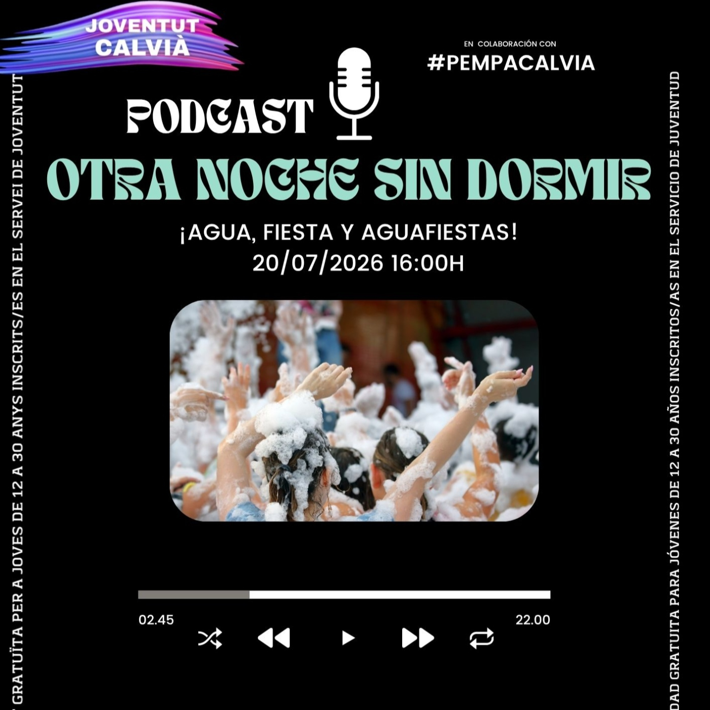 Los Podcasts de Joventut (20/7/2026): Otra Noche Sin Dormir - Agua, Fiestas y Cero Aguafiestas episode artwork