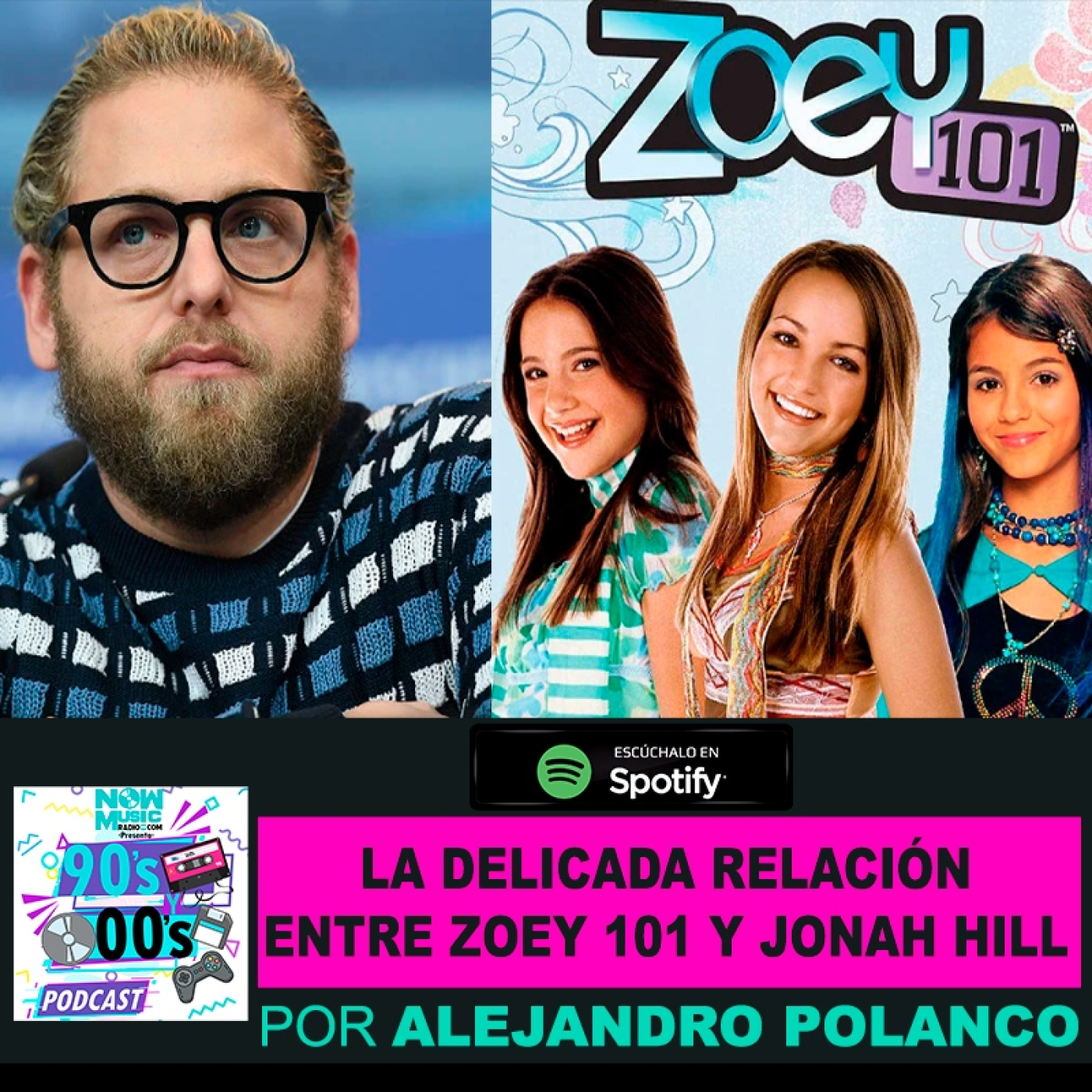 La delicada relación entre 'Zoey 101' y Jonah Hill