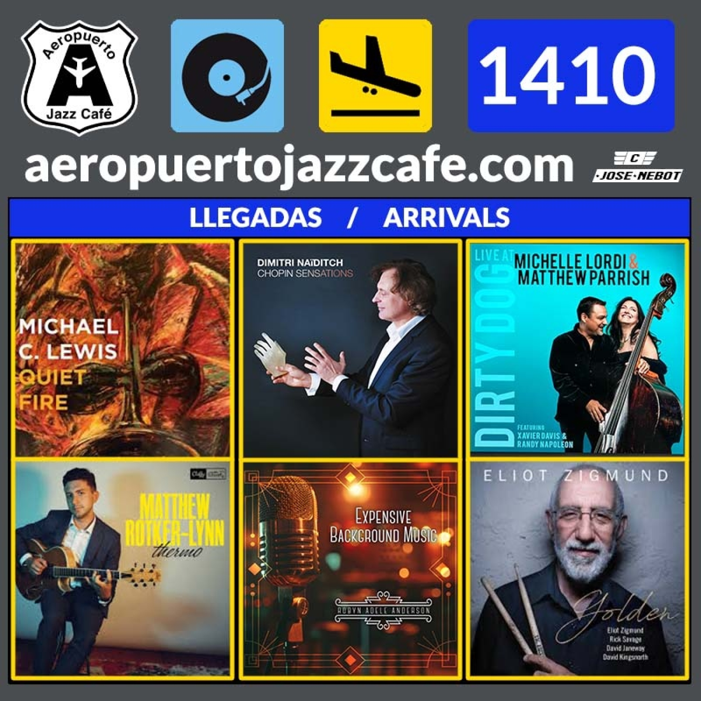 Aeropuerto Jazz Café 1410 episode artwork