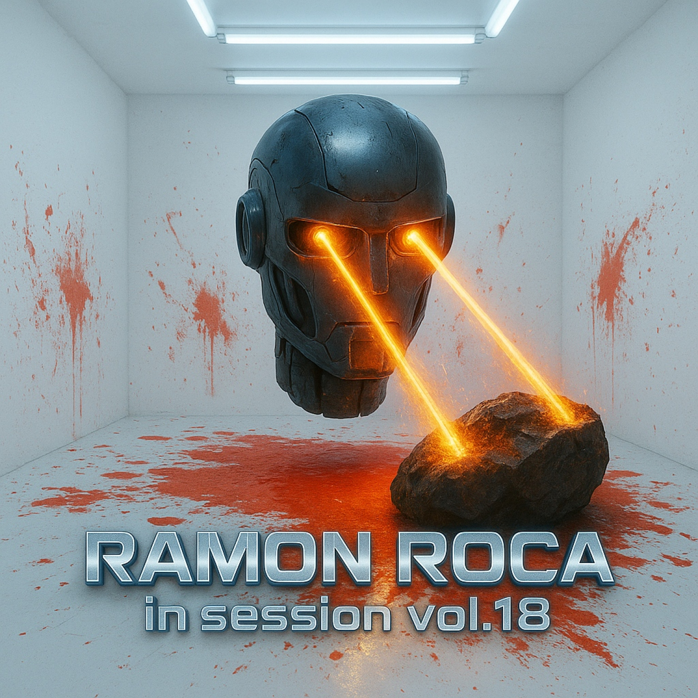 Ramón Roca in session....