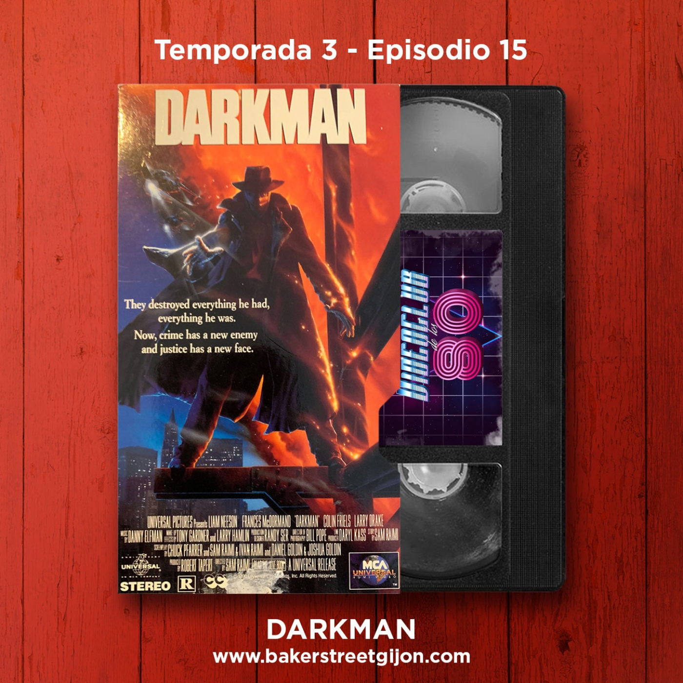 03x15 - El Videoclub de los 80 - Darkman - episode artwork