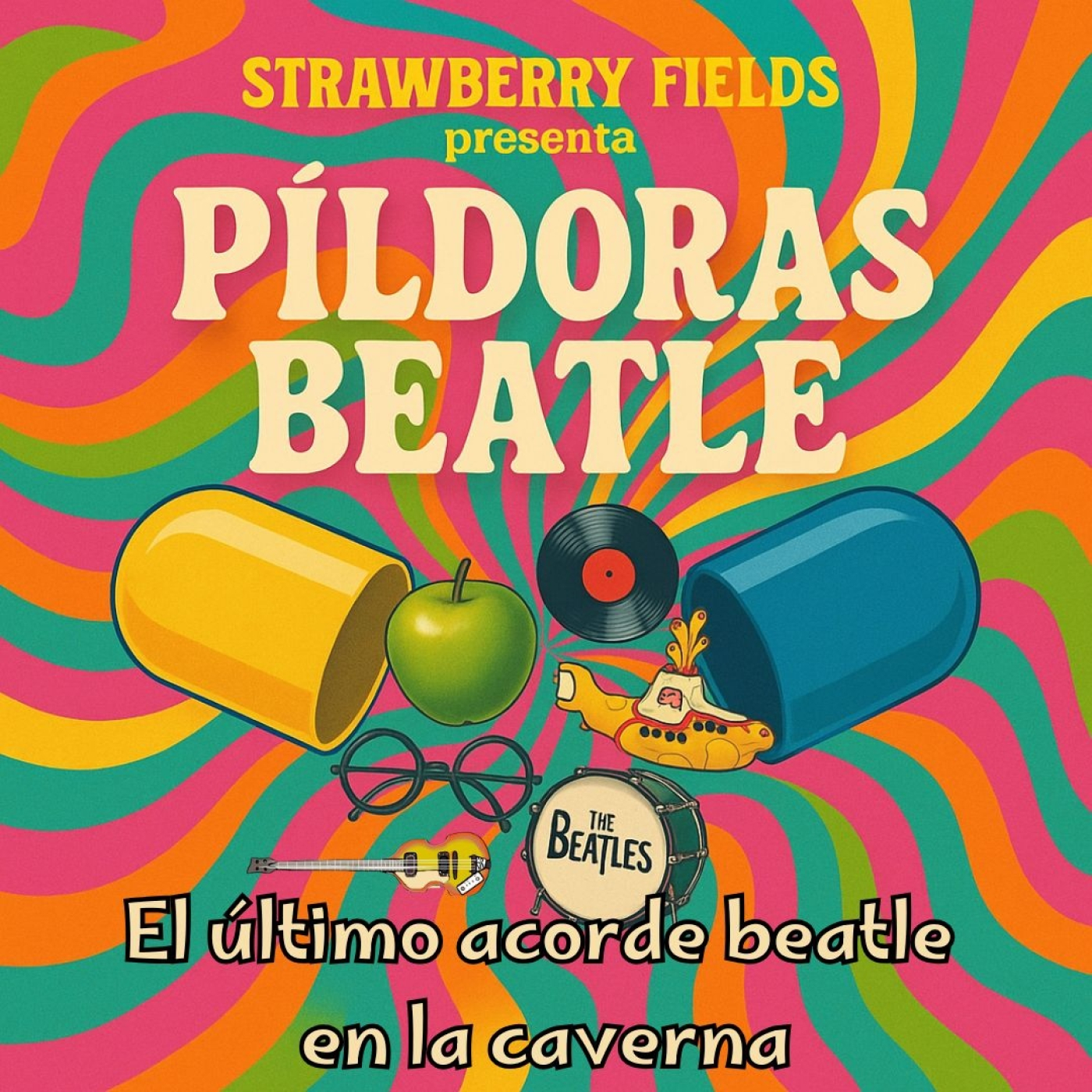 El último acorde beatle en la caverna.