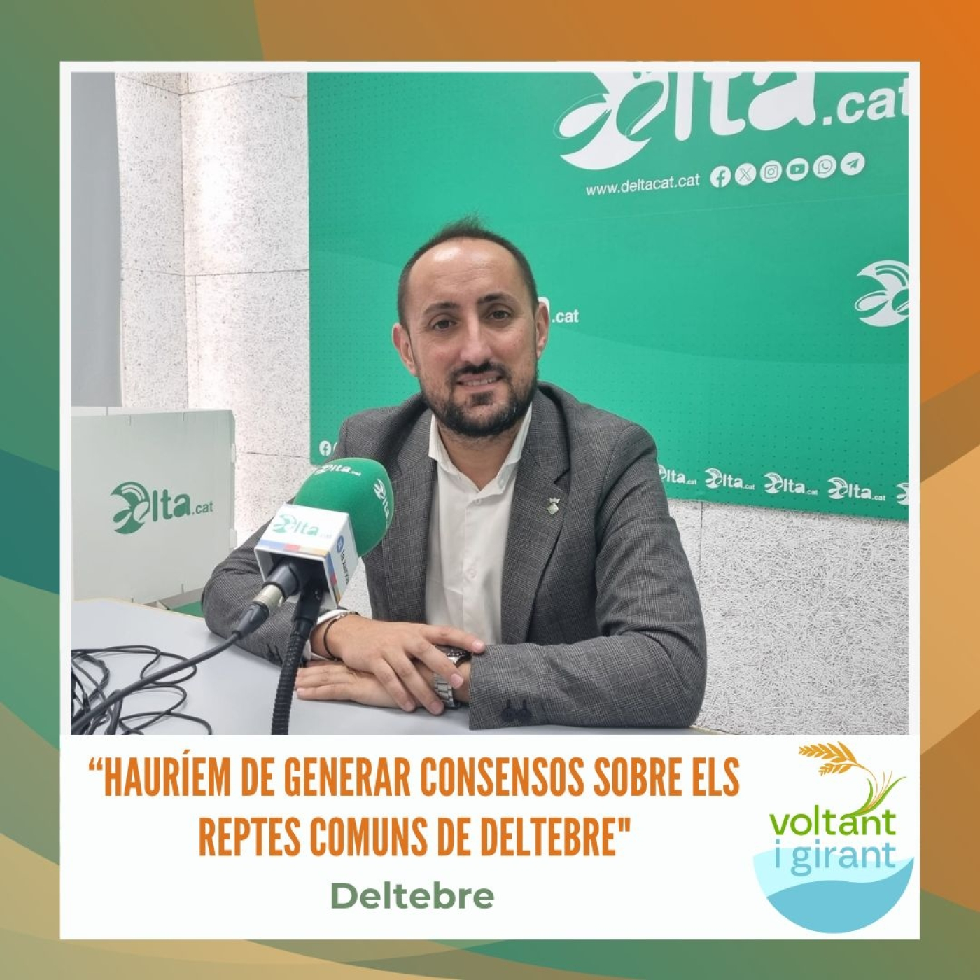 “Hauríem de generar consensos sobre els reptes comuns de Deltebre" episode artwork
