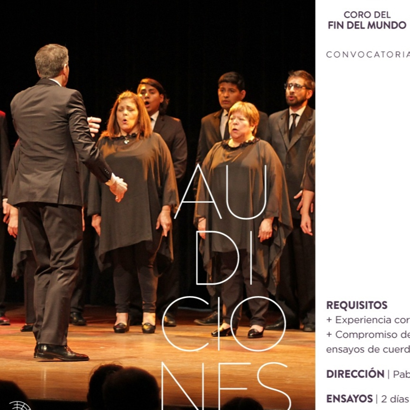 Audio- Pablo Dzodan-Director Coro del Fin del Mundo- Convocatoria de voces 2025 - 06-03-2025 episode artwork