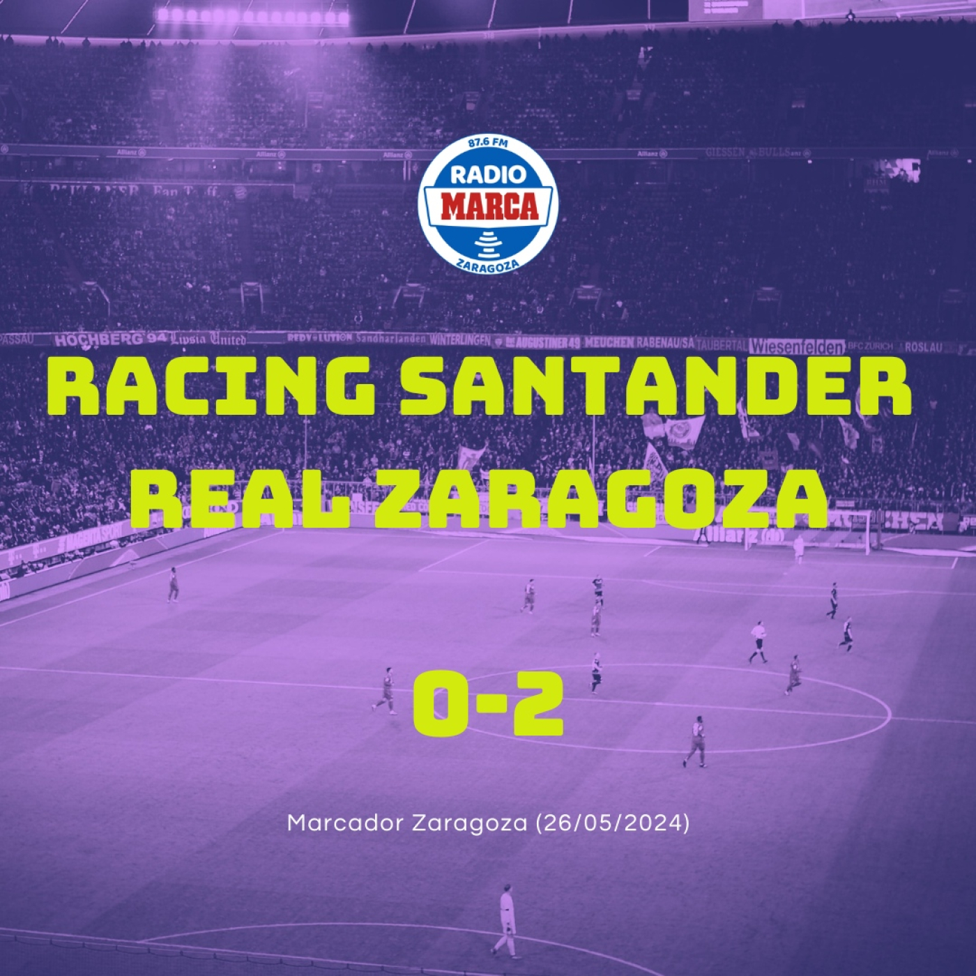 Marcador Zaragoza - 26-05-2024 episode artwork