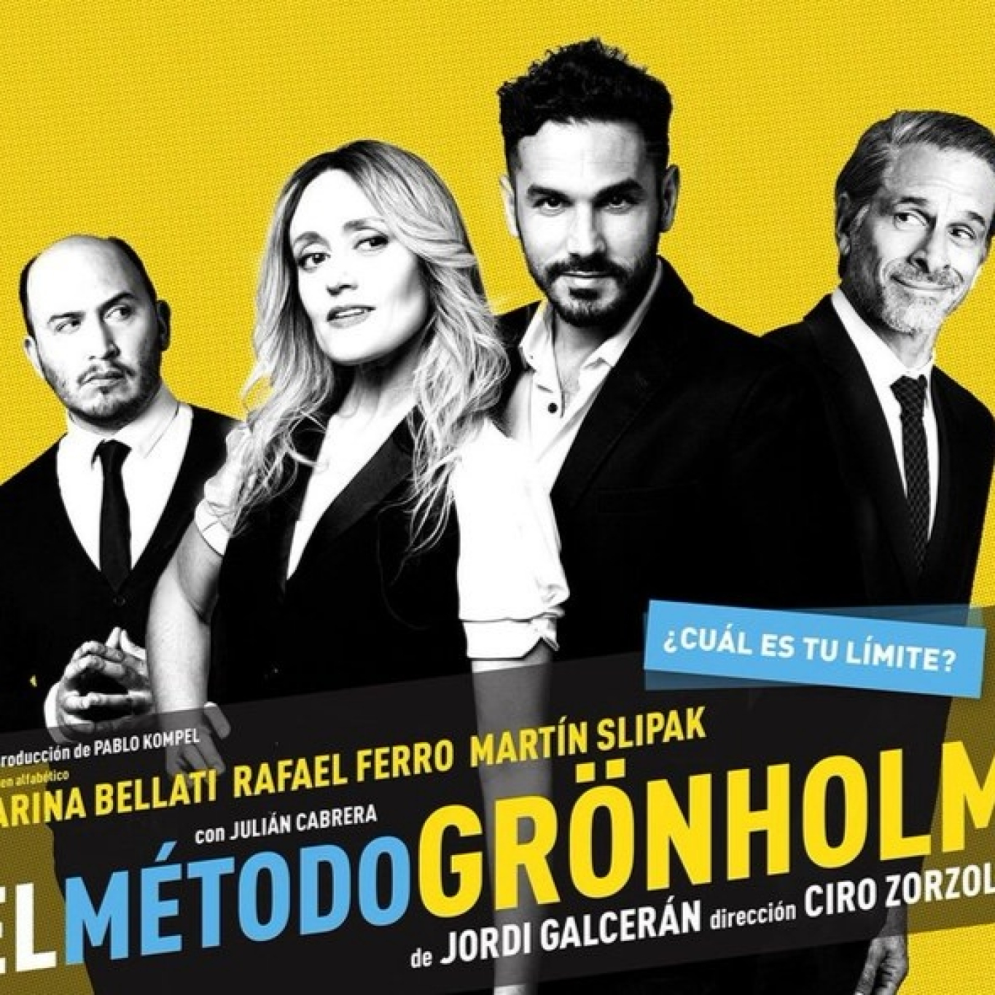 Martin Slipak @martinslipak, actor e integrante de la obra #ElMetodoGronholm,@PaseoLaPlazaOK en @Hora15ECO
