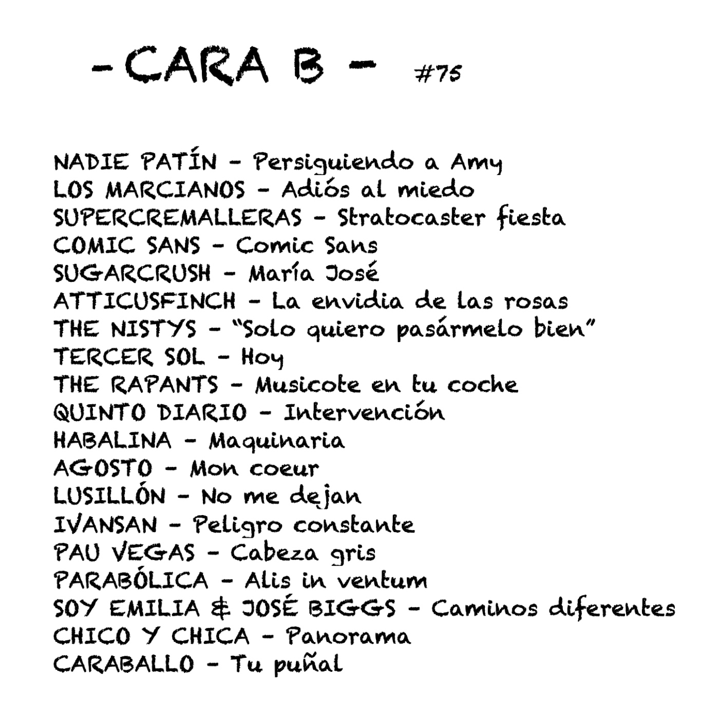 Cara B - 075