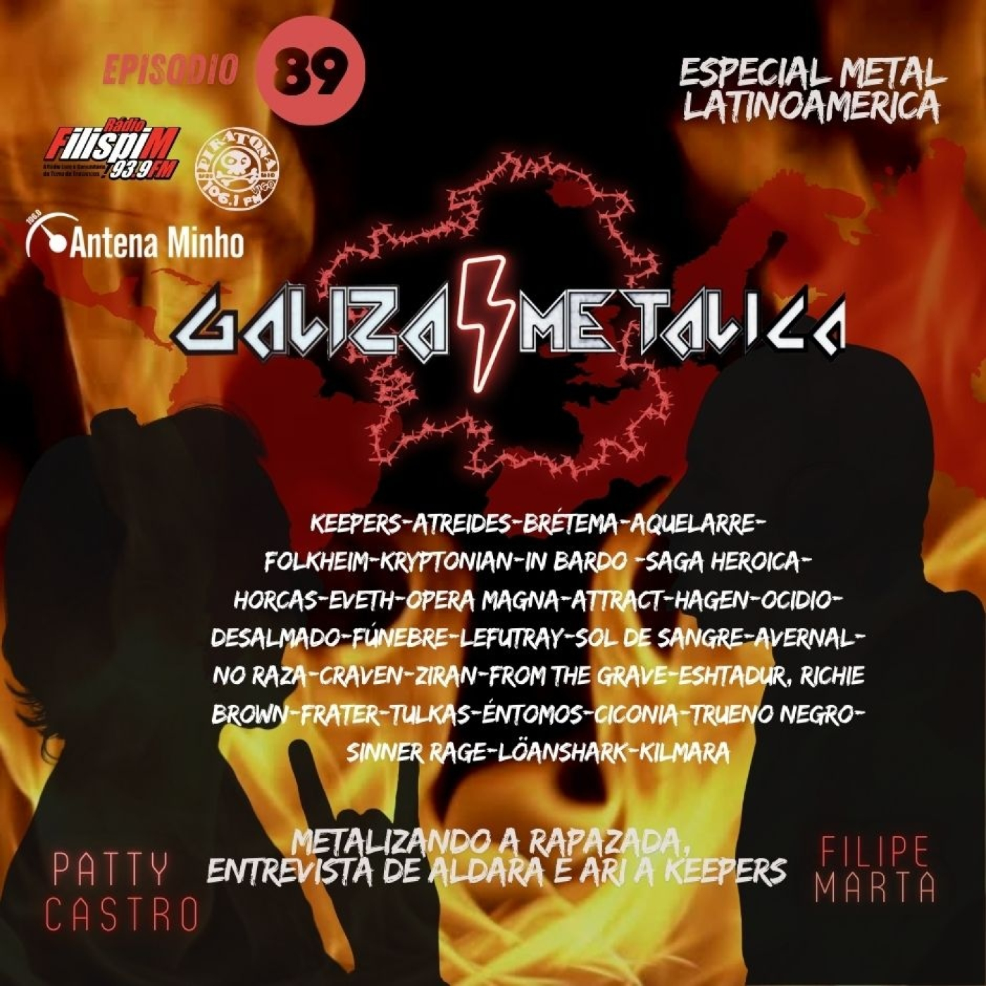 Galiza Metálica 89 Especial bandas latinoamérica episode artwork