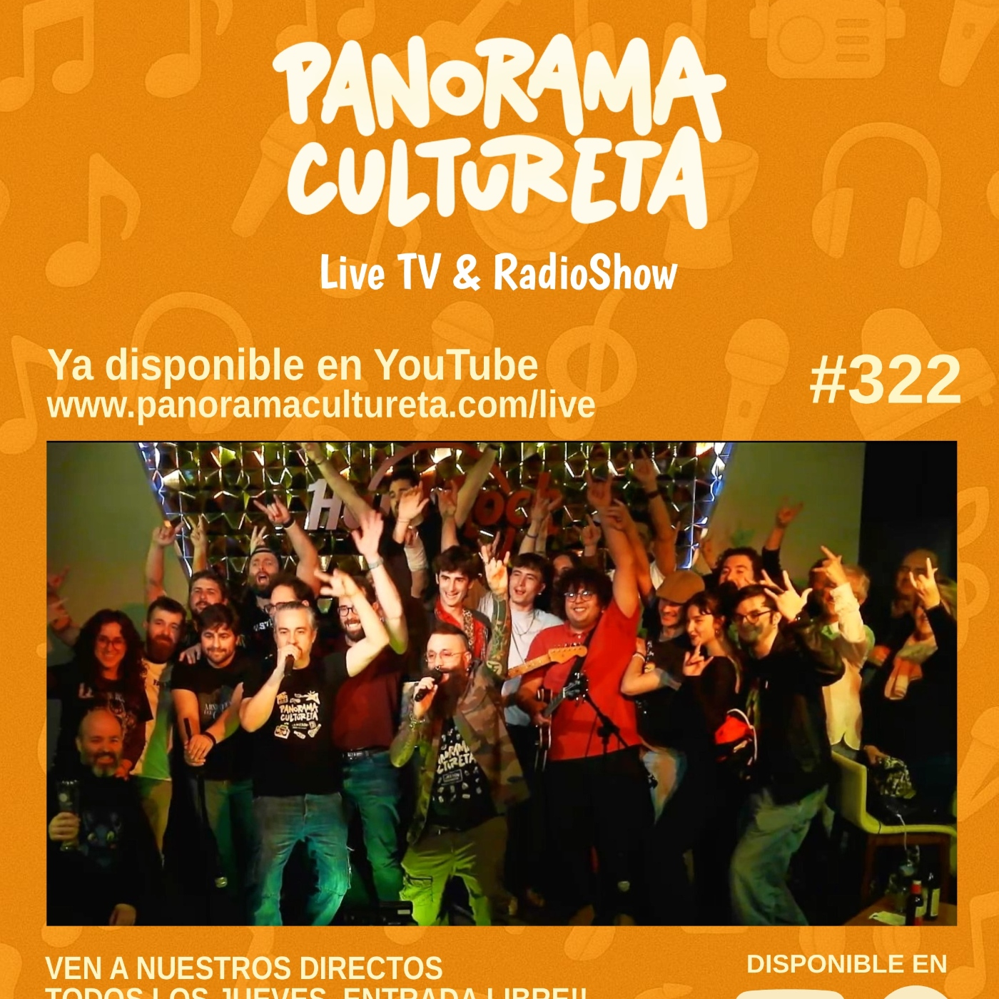 322º Panorama Cultureta, Ministerio del Caos, Mistela, Viriato episode artwork
