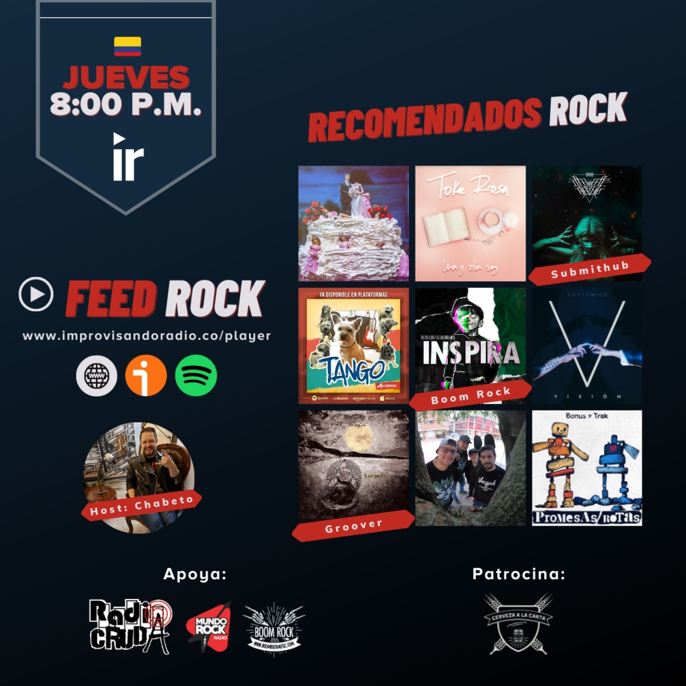 Feed Rock 07-22 Recomendados Rockeros