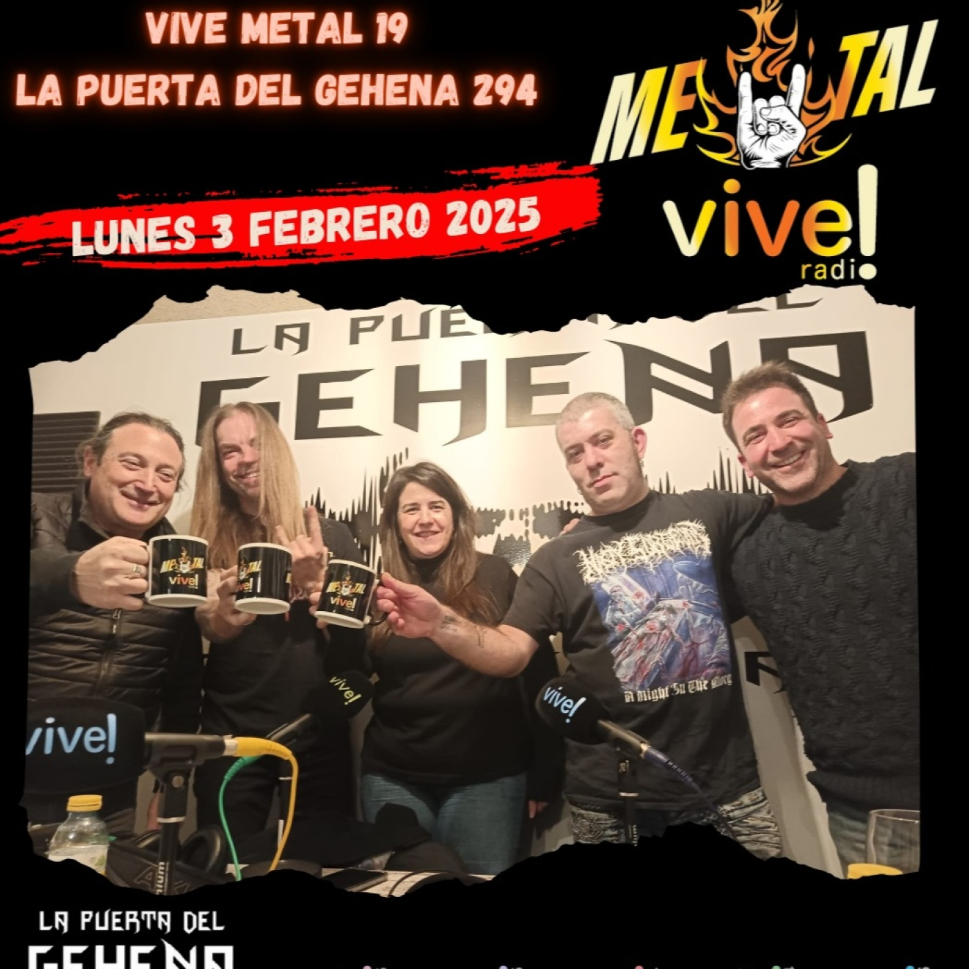 VIVE METAL Y LA PUERTA DEL GEHENA