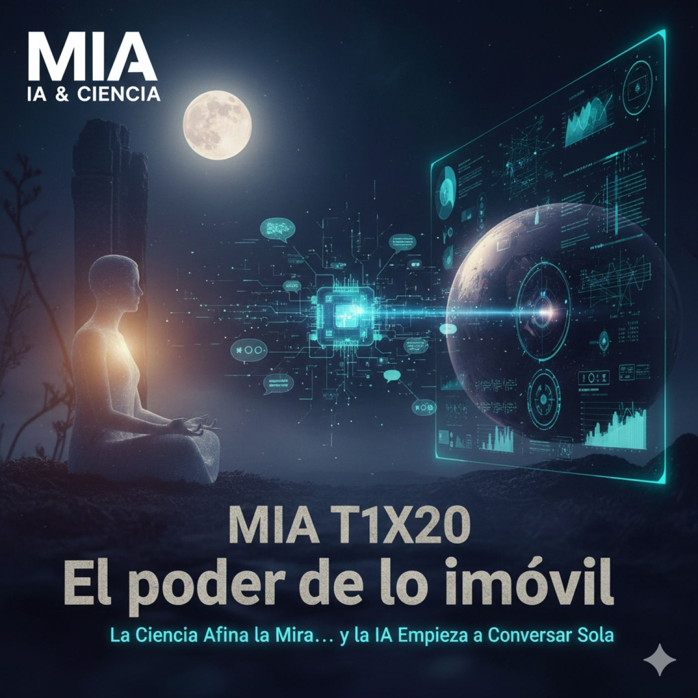 MIA T1X20 El poder de lo inmóvil, La Ciencia Afina la Mira… y la IA Empieza a Conversar Sola.