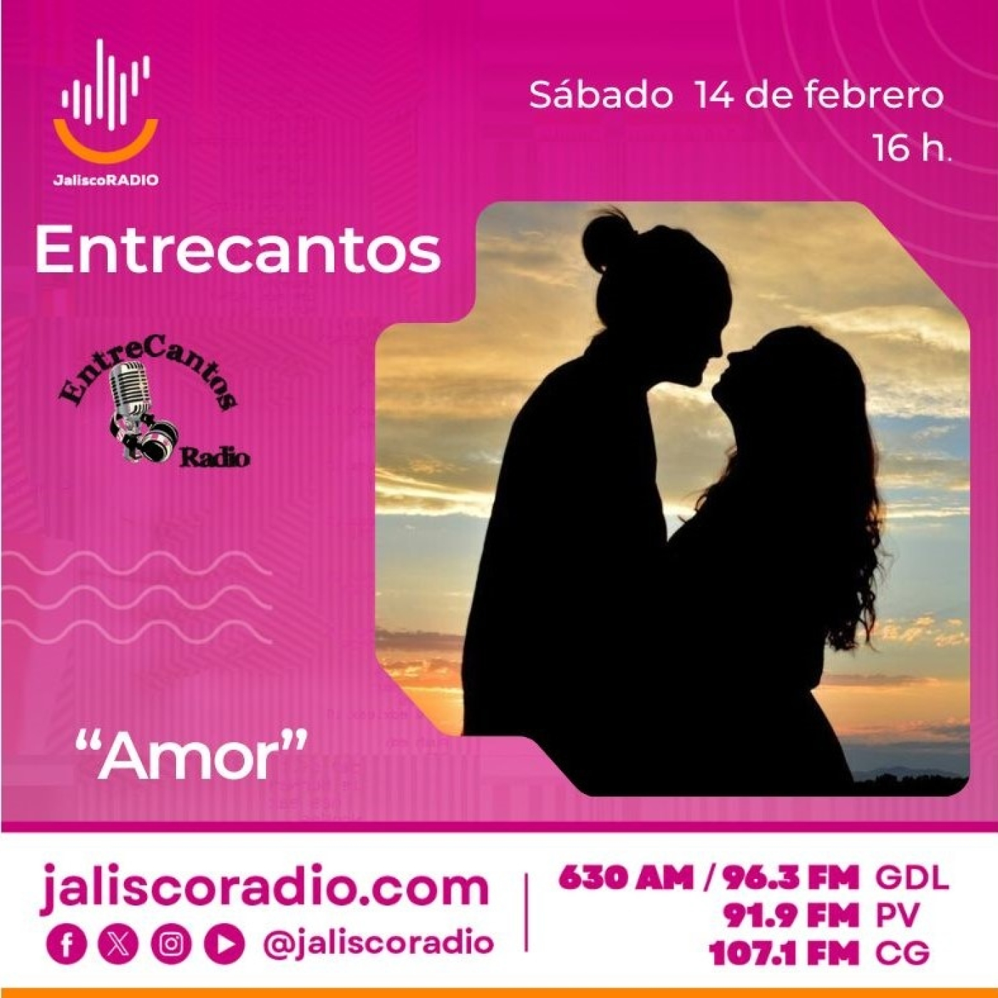 Programa Entrecantos 14 de febrero, 2026: "Amor" episode artwork