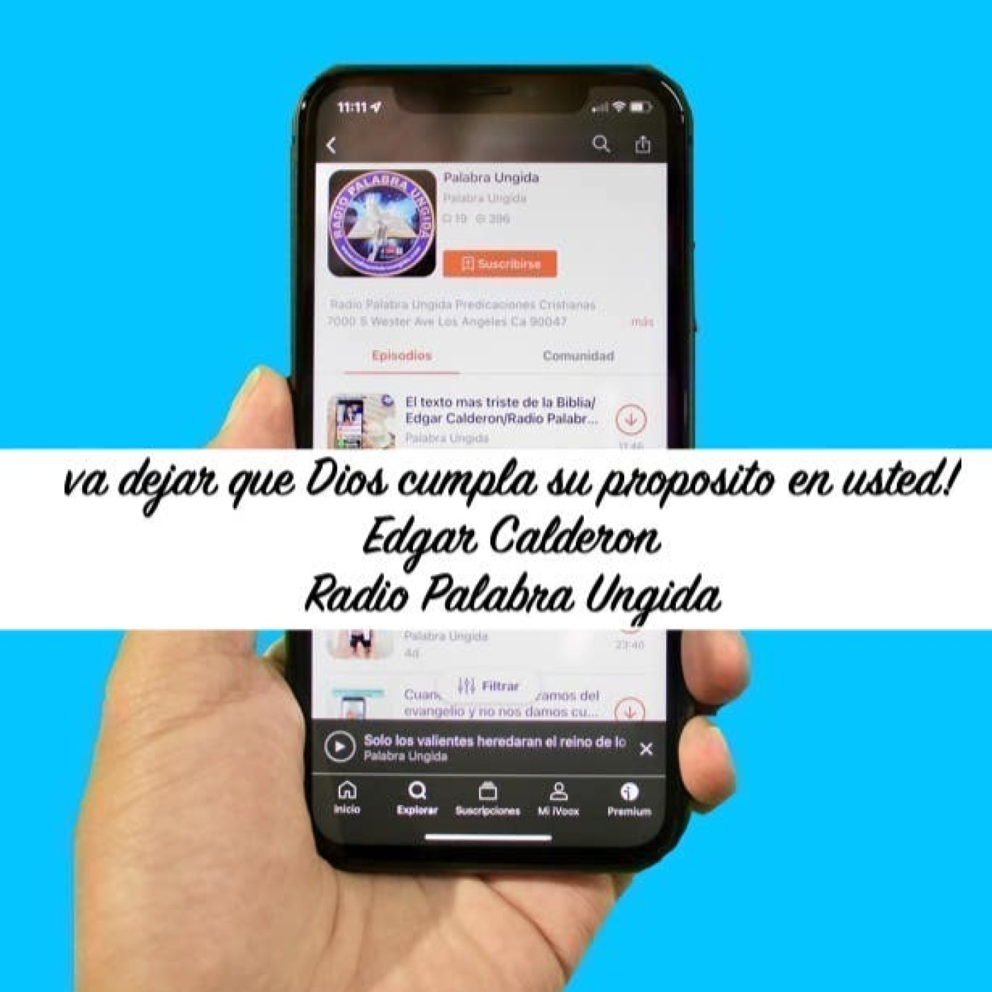 va dejar que Dios cumpla su propósito en usted/Edgar Calderon/Radio Palabra Ungida episode artwork