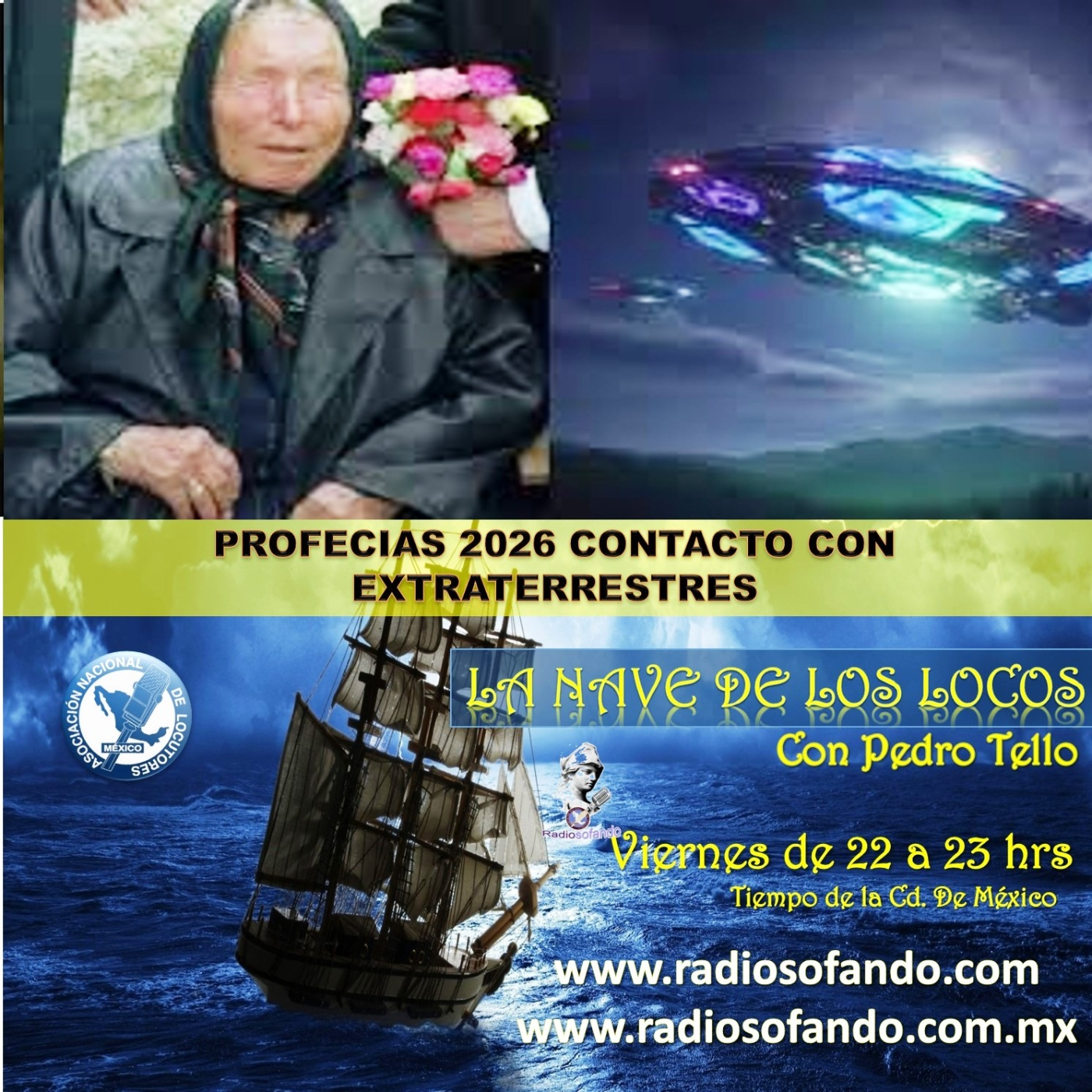 La Nave de los Locos_PROFECIAS 2026 CONTACTO CON EXTRATERRESTRES_02-01-26 episode artwork