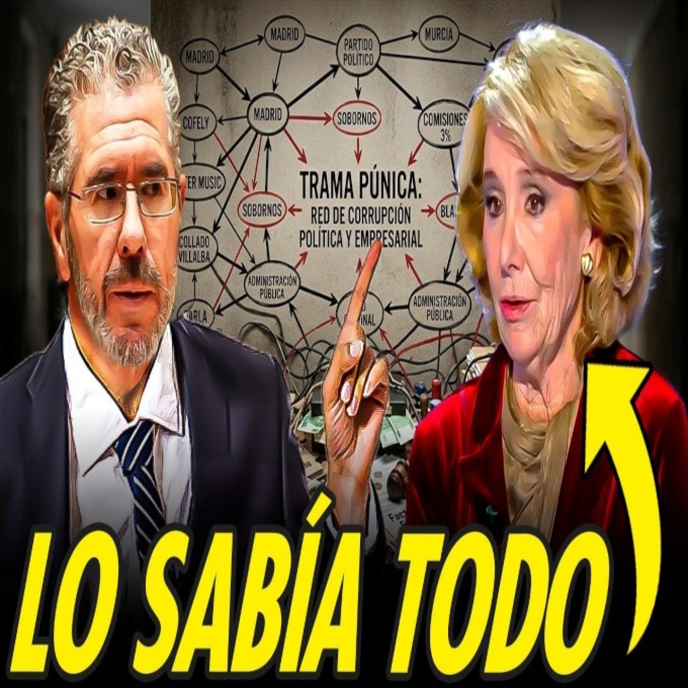 CASO PÚNICA: GRANADOS SEÑALA A ESPERANZA AGUIRRE. NO SE MOVÍA UN CLAVO SIN QUE SUPIERA LA PRESIDENTA