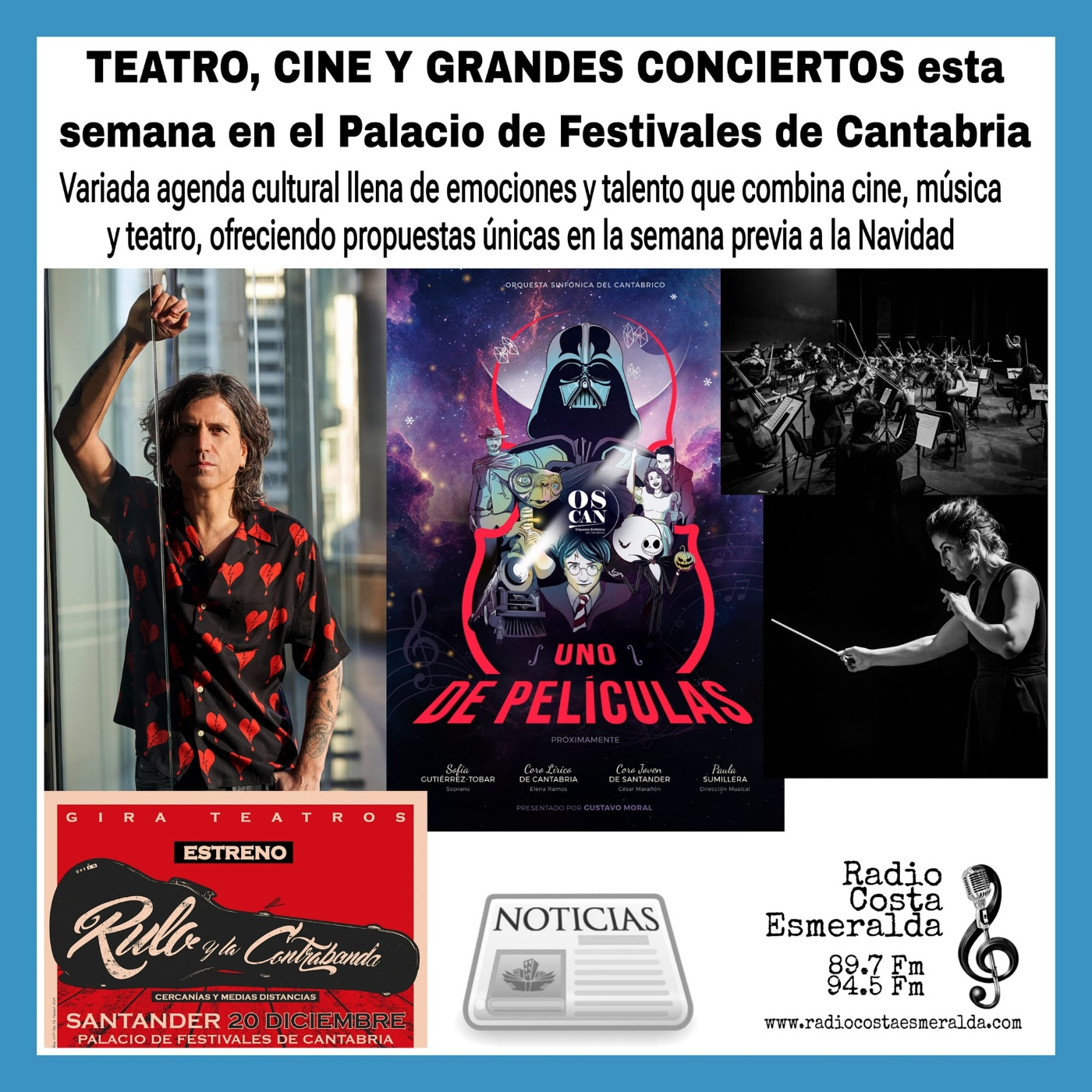 Programación de esta semana en el palacio de Festivales de Cantabria episode artwork